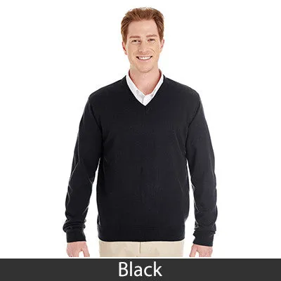 Harriton Men's Pilbloc V-Neck Sweater