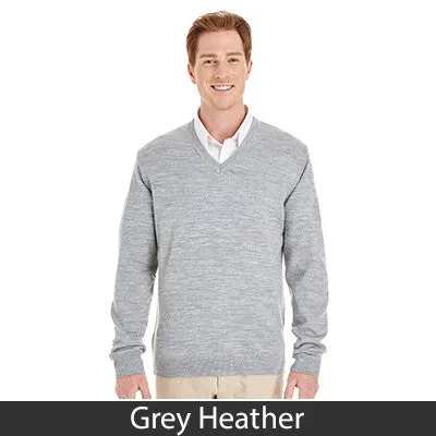 Harriton Men's Pilbloc V-Neck Sweater