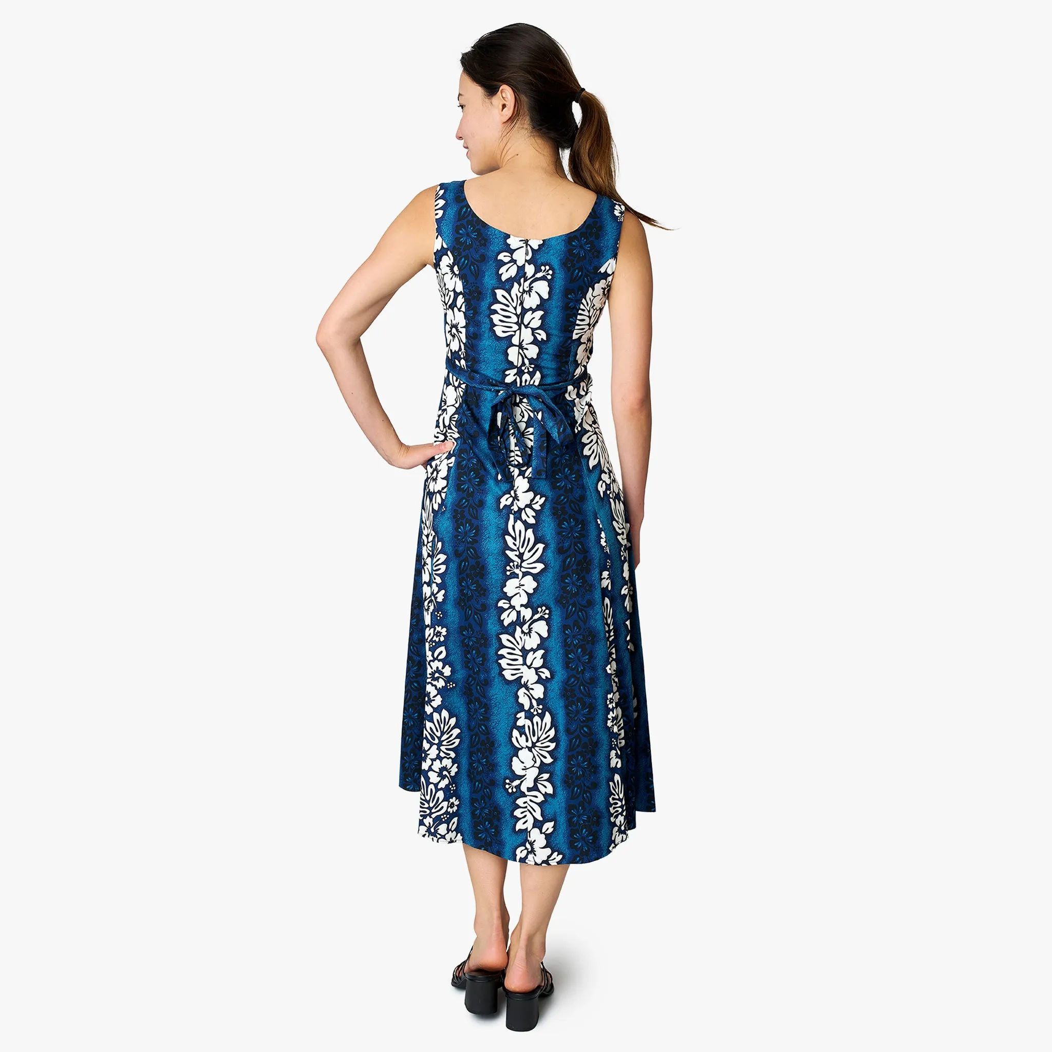 Hibiscus Panel Sylvia Dress