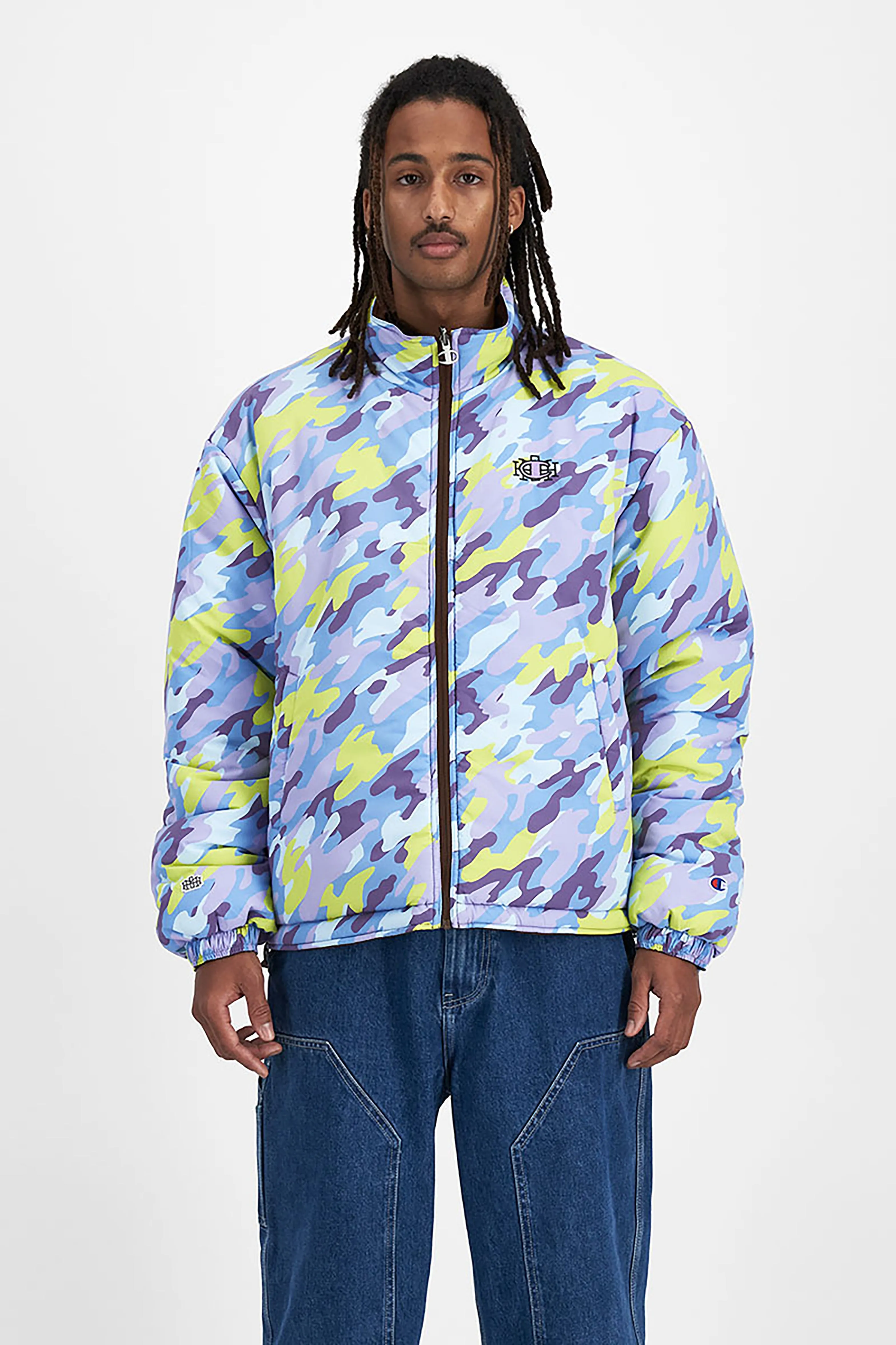 HoMie x Champion Reverse Camo Puffer