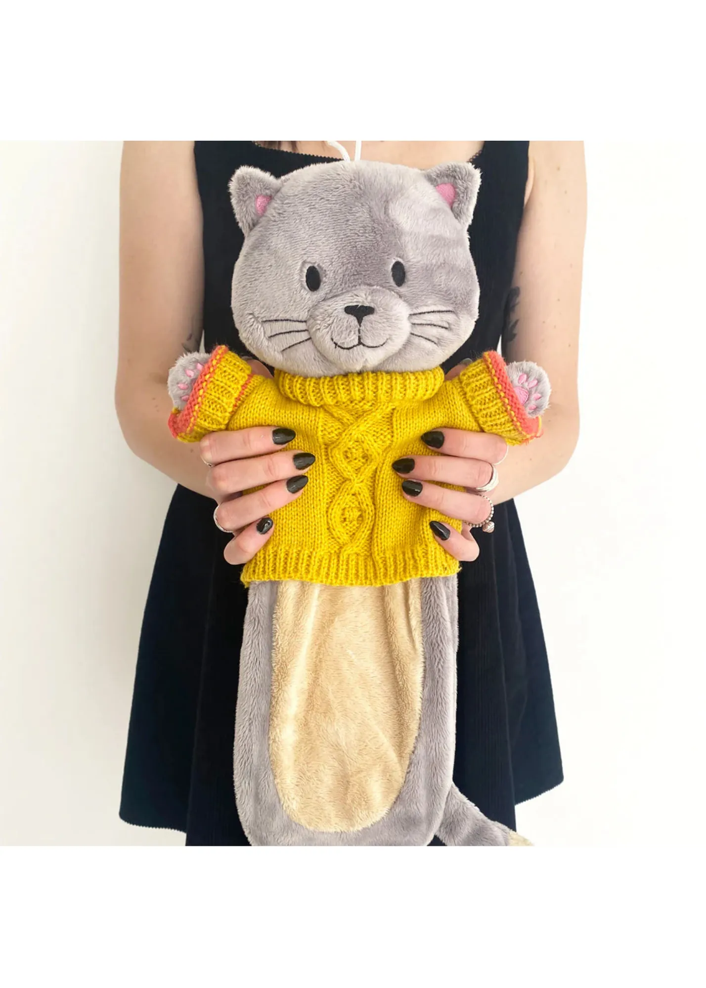 House of Disaster - Hot Water Bottle Cat in Jumper