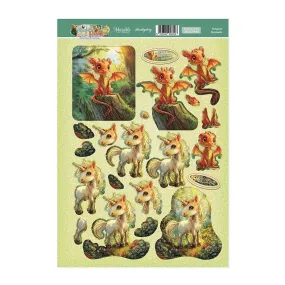 Hunkydory  Magical Moments Decoupage Topper Sheet