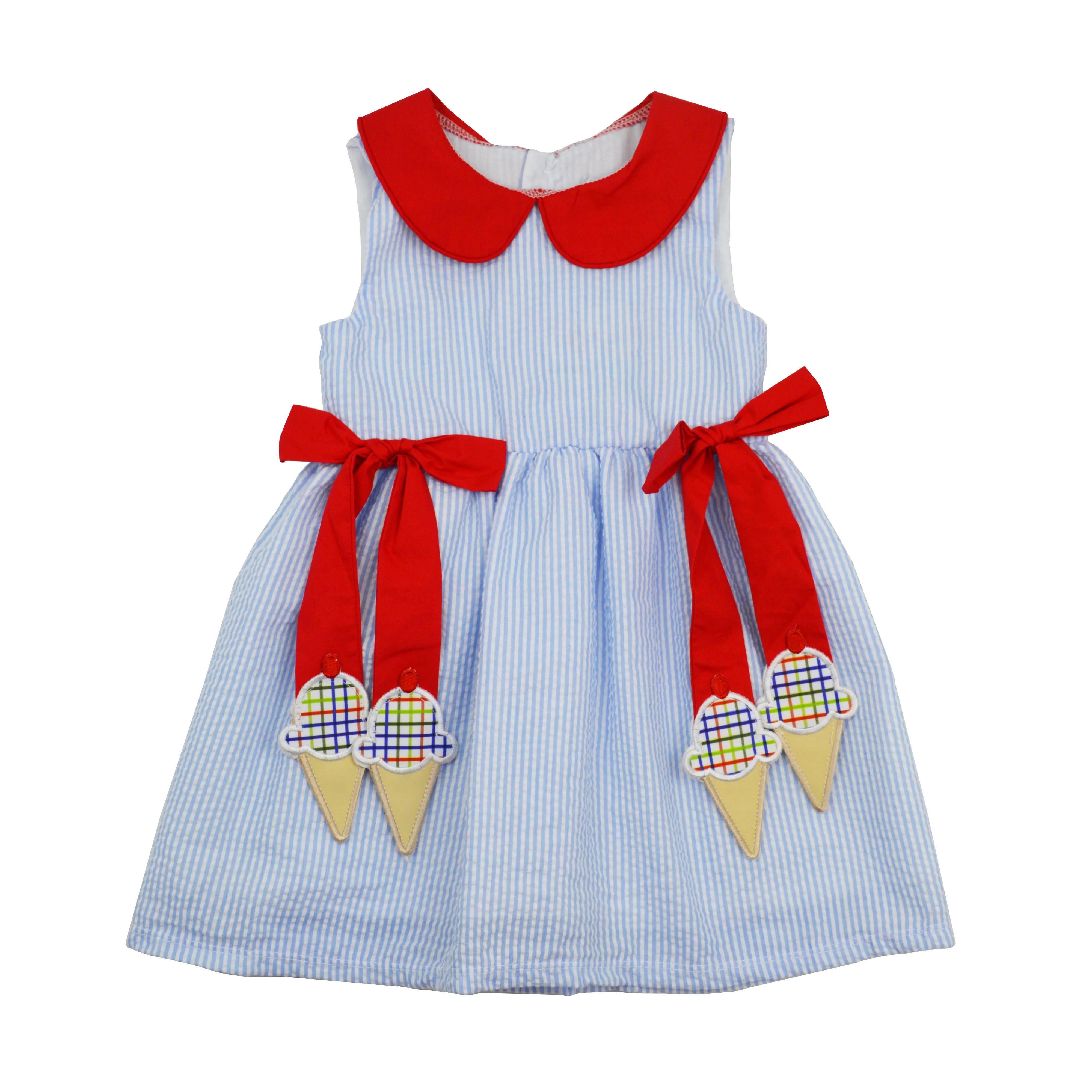 Ice Cream Ties Dress (2T, 5)