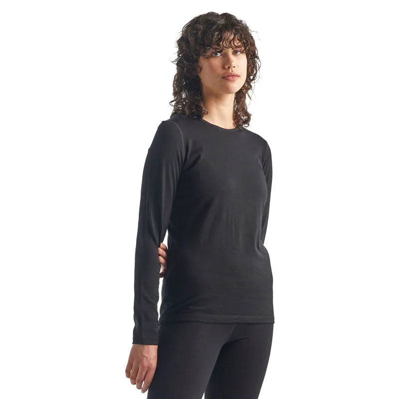 Icebreaker 200 Oasis Long Sleeve Crewe Womens Thermal Top