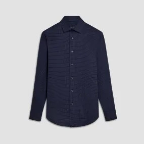 James Chalk Stripe Print OoohCotton Shirt