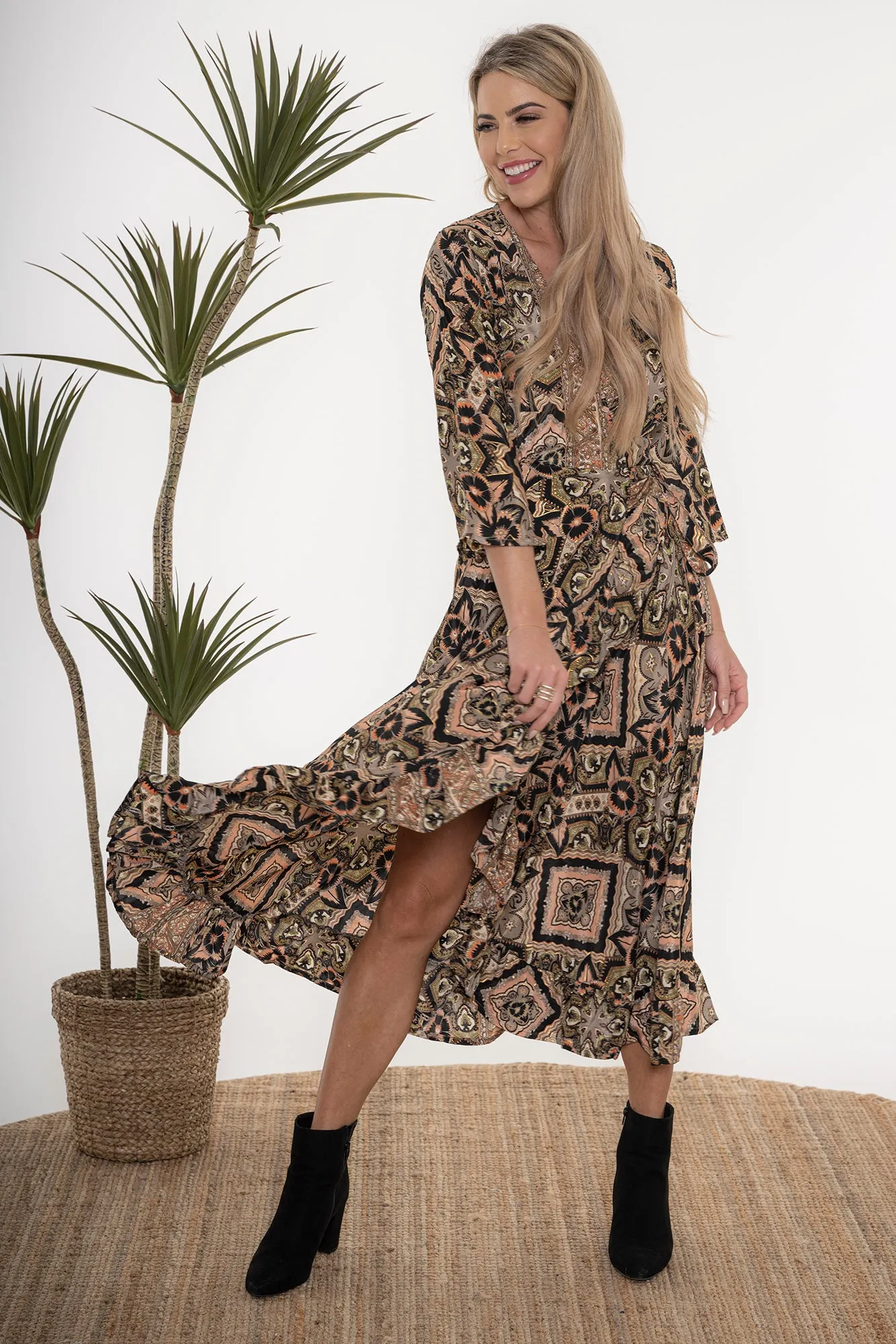 Keisha Wrap Dress