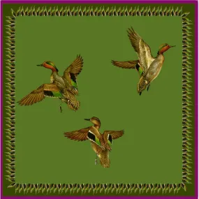 Kevin's Finest Widgeon Duck Silk Scarf