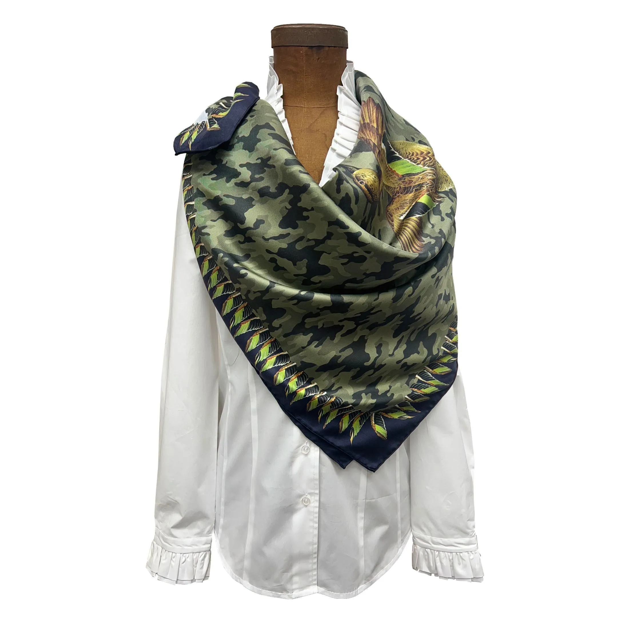 Kevin's Finest Widgeon Duck Silk Scarf