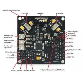 KK multicopter V5.5 Flight Controller Black Board