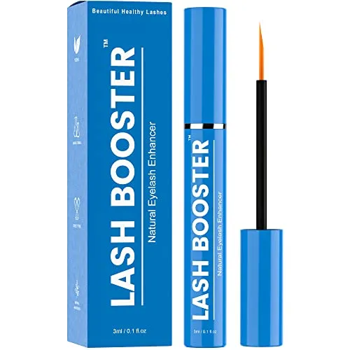 Lash Booster | Advanced Eyelash Growth Serum And Eyebrow Enhancer | Grow Longer Beautiful Eyelashes And Bold Eyebrows | Naturally Promotes Fuller, Thicker, Longer, Lashes & Brows