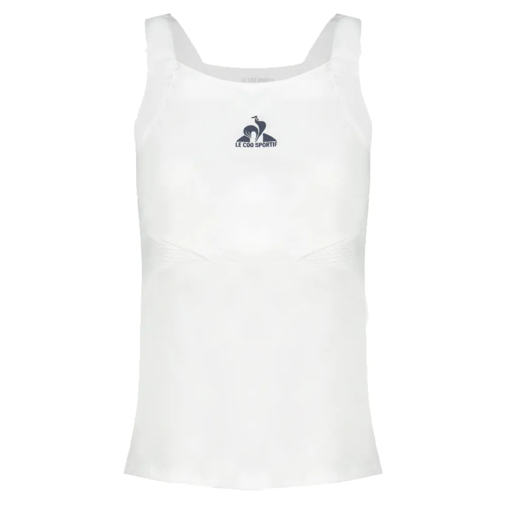 Le Coq Sportif Tennis Pro Tank Top (ladies) - New Optic White