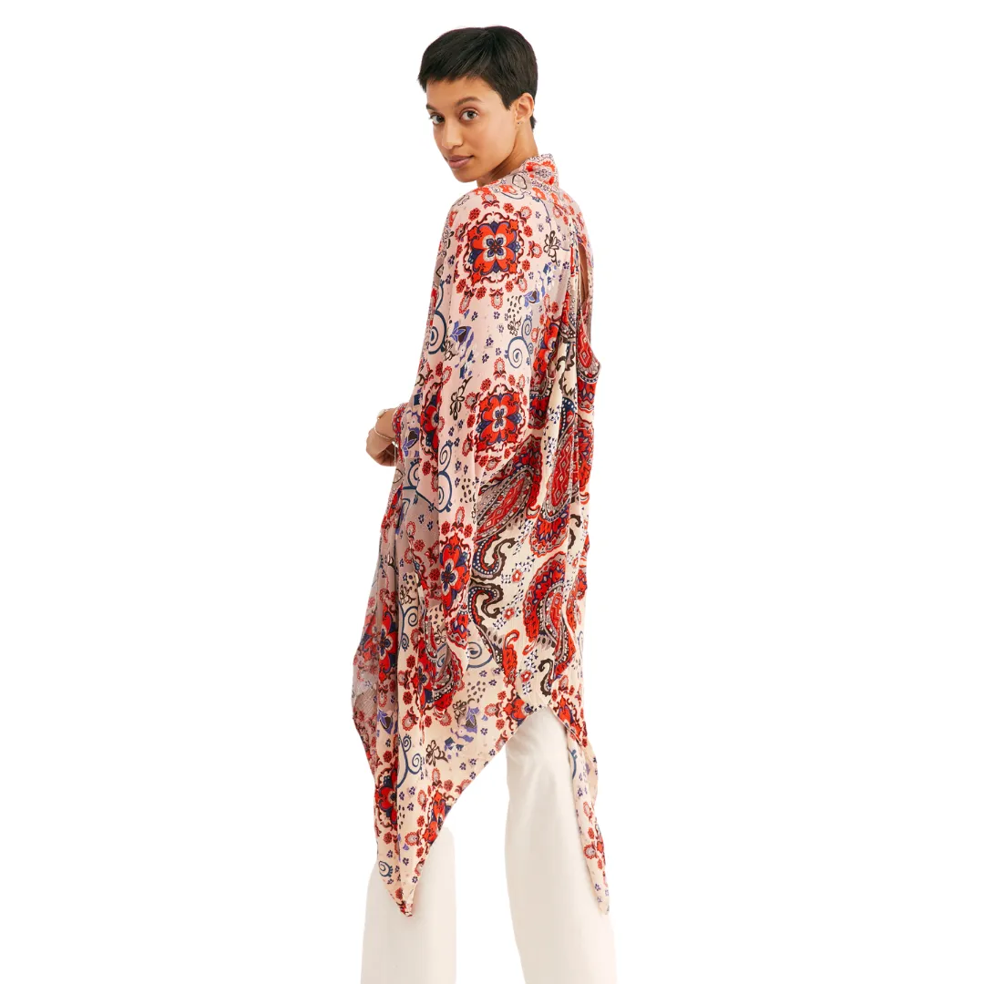 Little Wing Mix Print Kimono