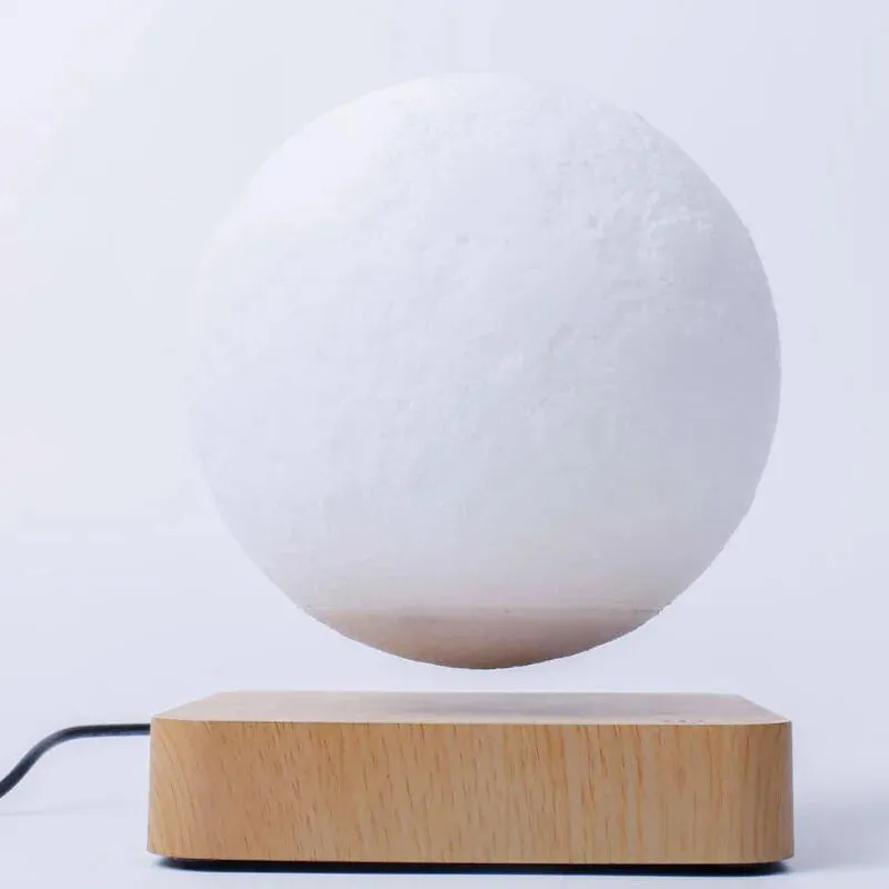 Magnetic 3D Print LED Moon Lamp