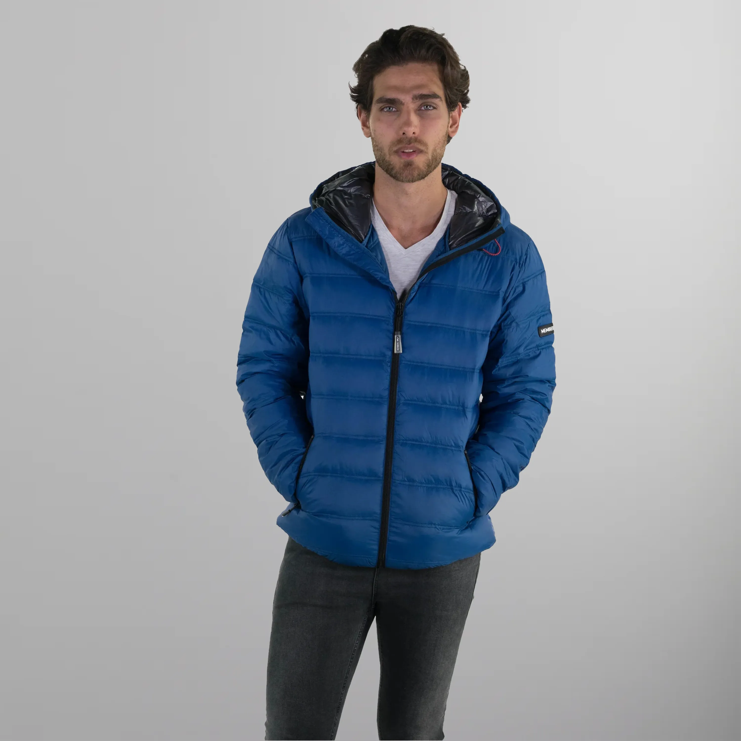 Men's Zip Front Puffer Jacket - FINAL SALE