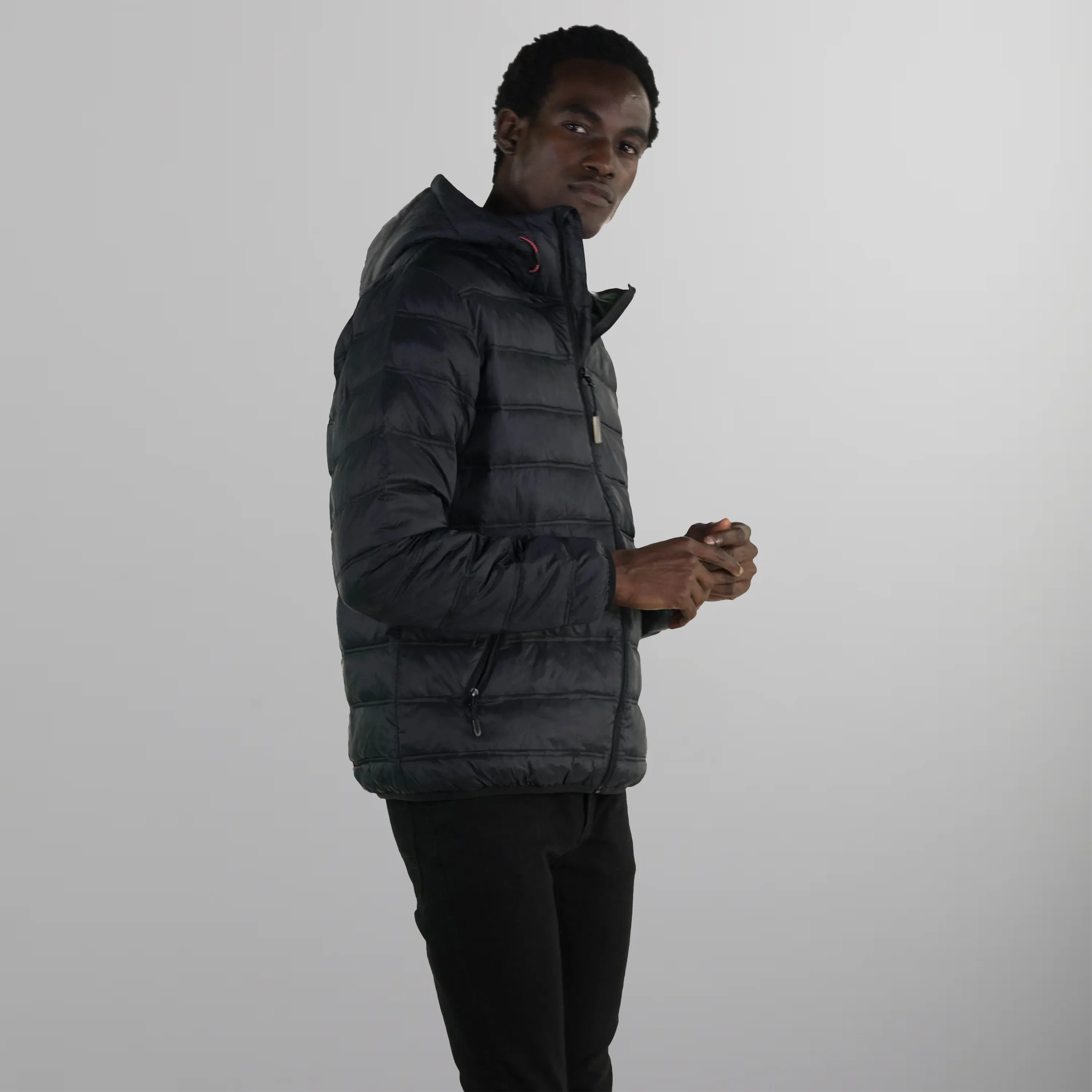 Men's Zip Front Puffer Jacket - FINAL SALE