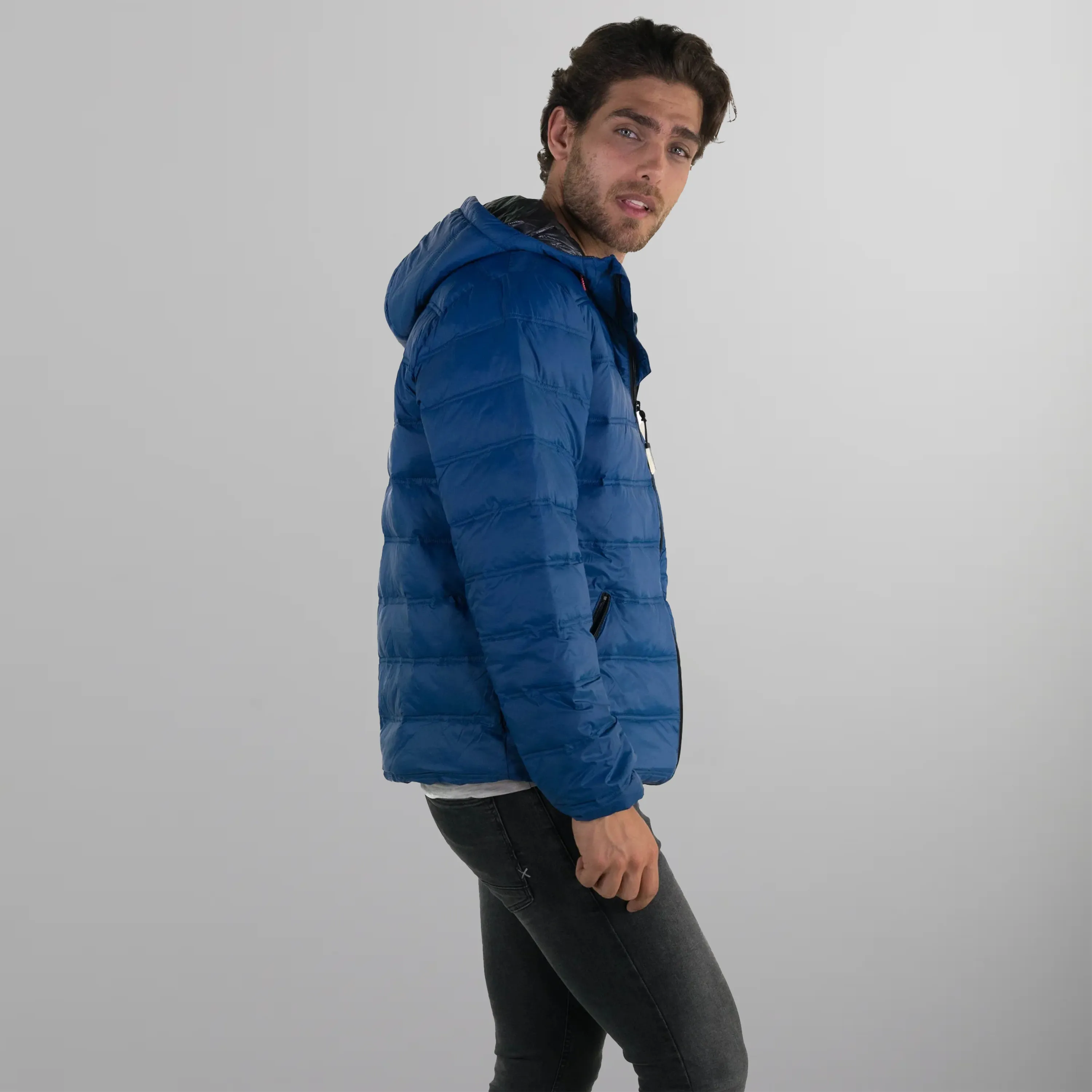 Men's Zip Front Puffer Jacket - FINAL SALE