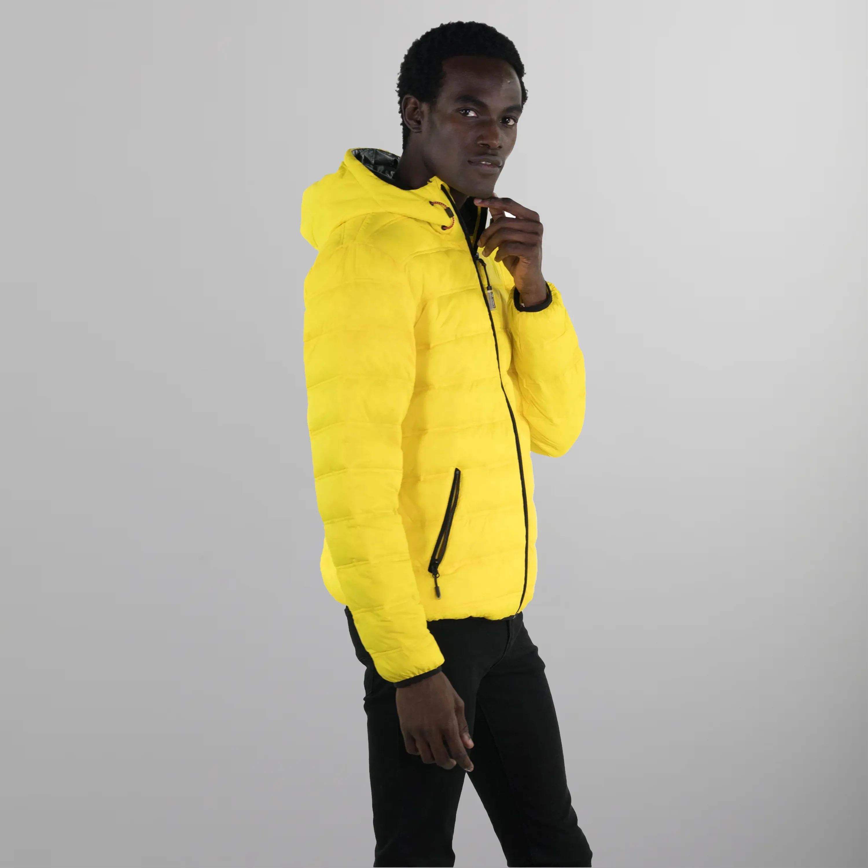 Men's Zip Front Puffer Jacket - FINAL SALE