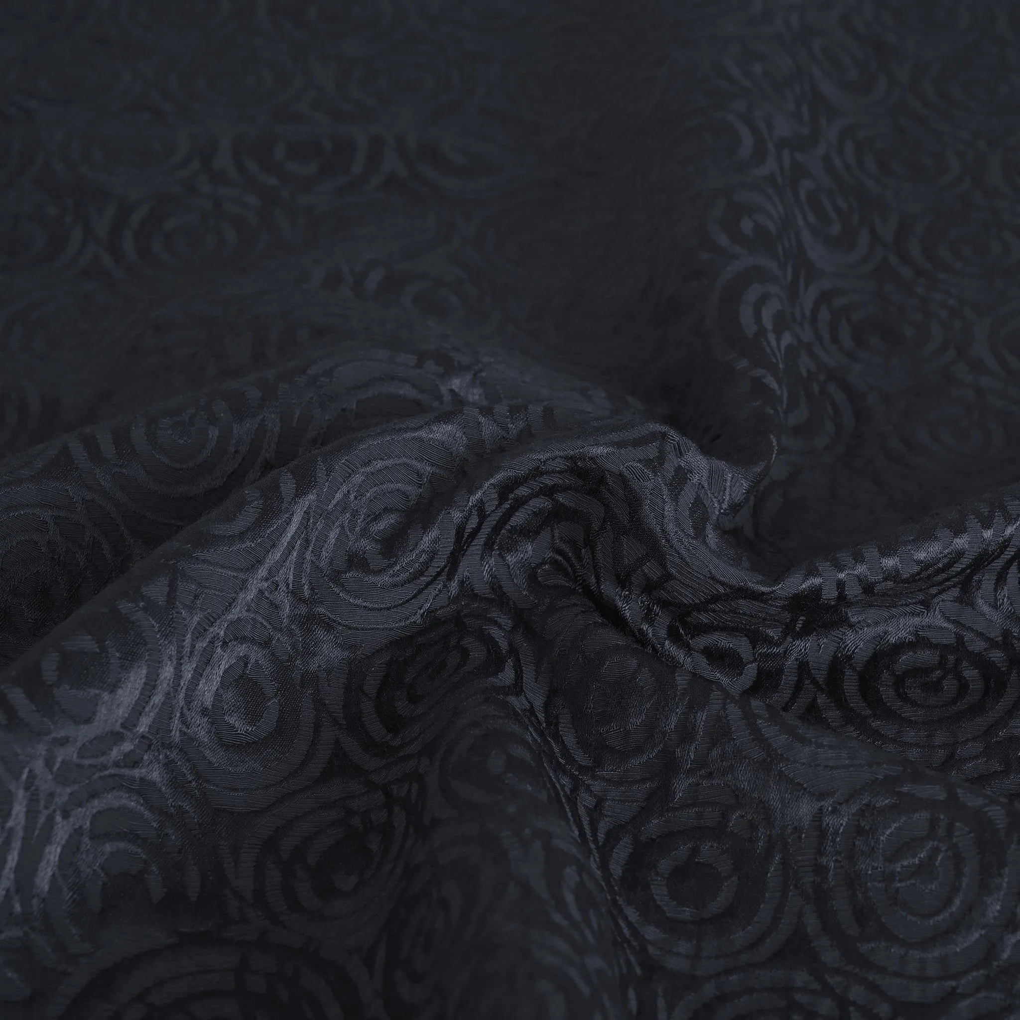 Midnight Jacquard Fabric 95275