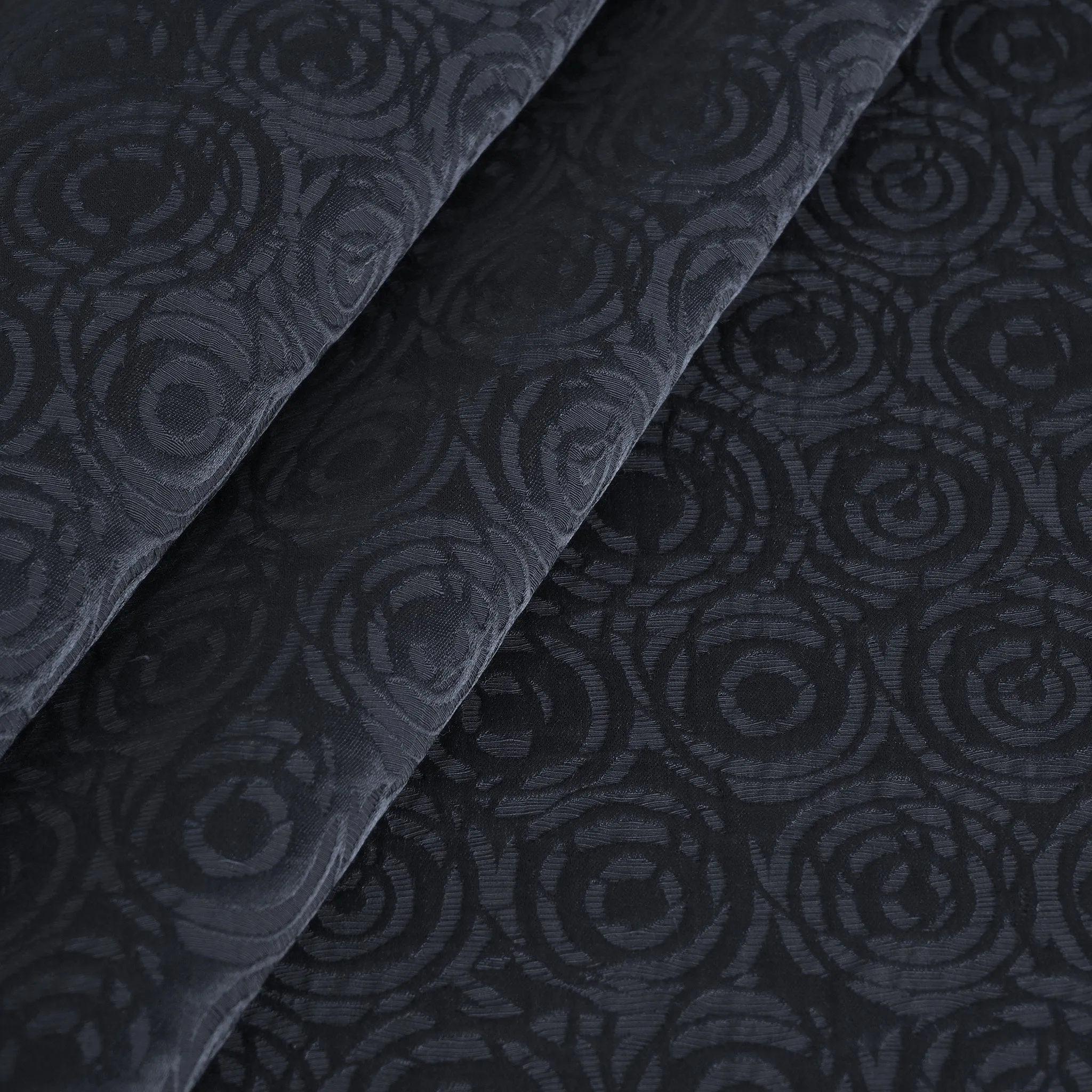 Midnight Jacquard Fabric 95275