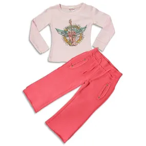 Mish - Little Girls Long Sleeve Pant Set - 3 Styles - Asst Fabrics