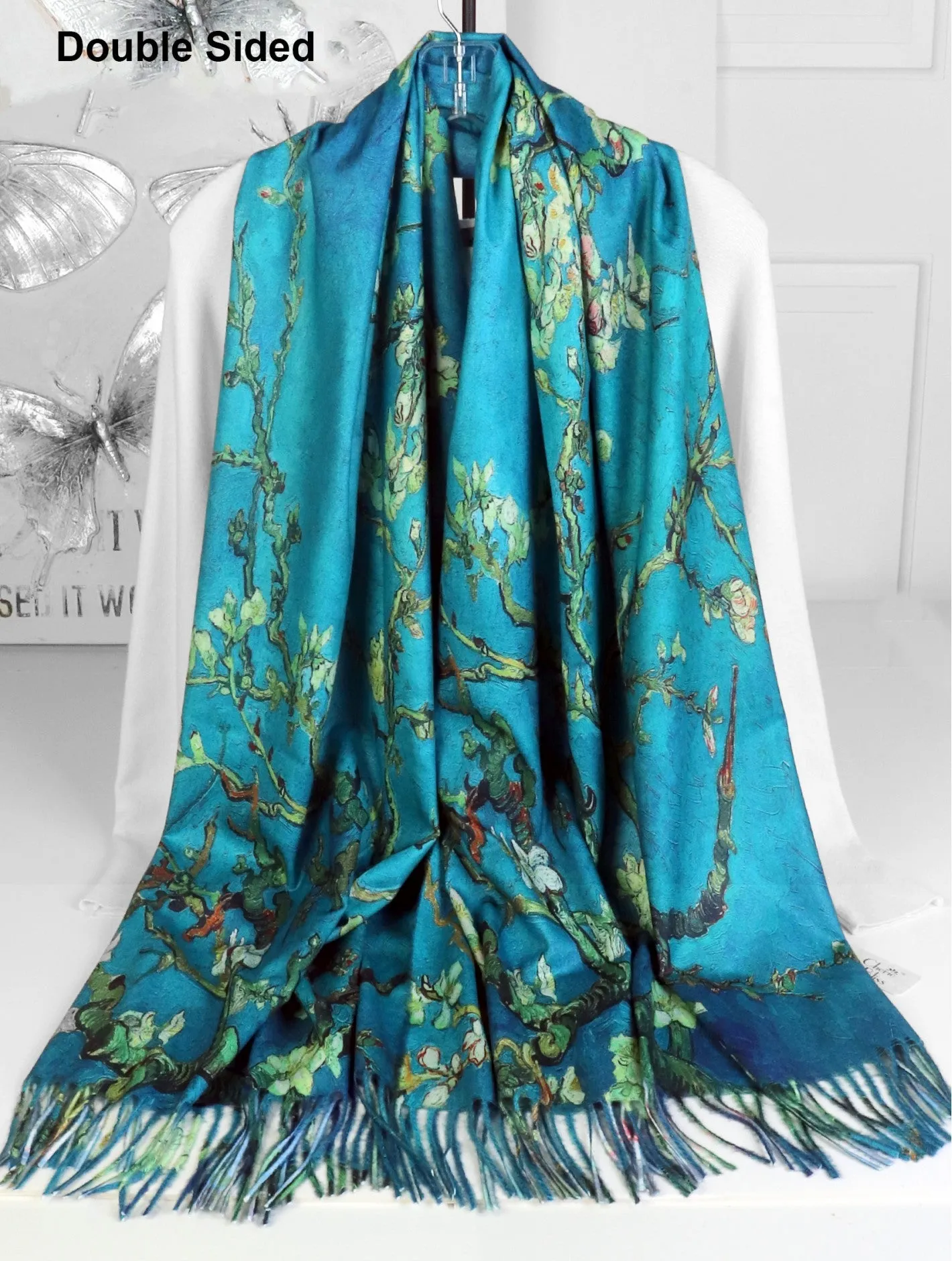 Monet   Van Gogh Oil Painting Scarf (Only 1 Left!)