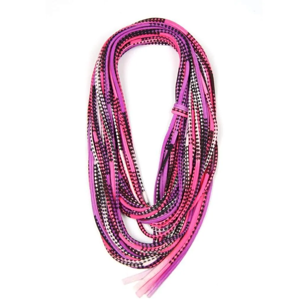 Necklush Infinity Scarf / Pink Purple & Black / Unisex