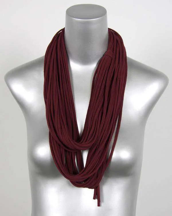 Necklush Infinity Scarf / Plum Purple / Unisex