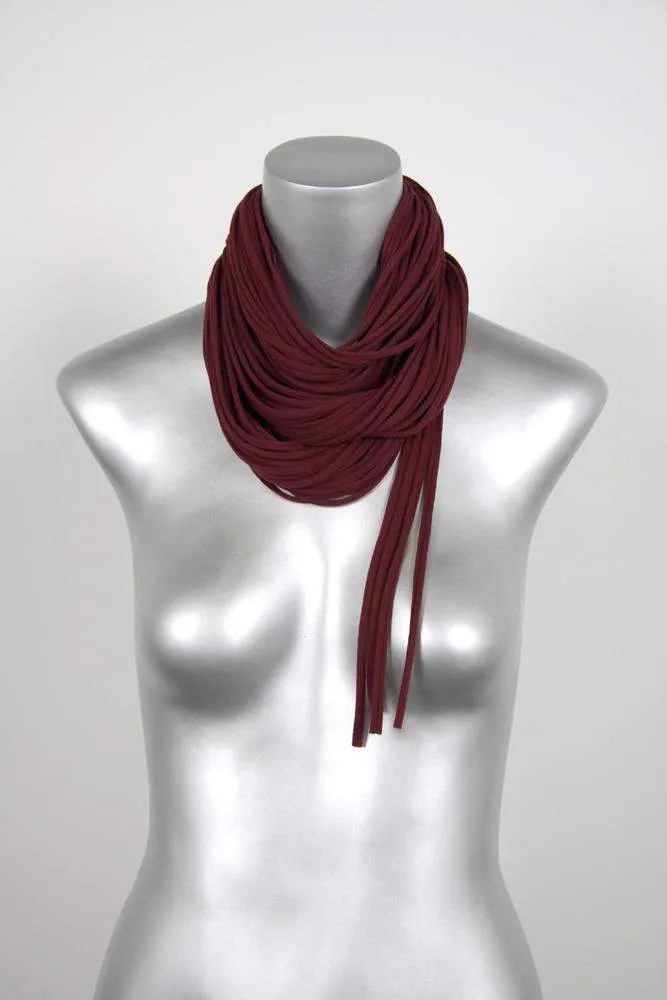 Necklush Infinity Scarf / Plum Purple / Unisex