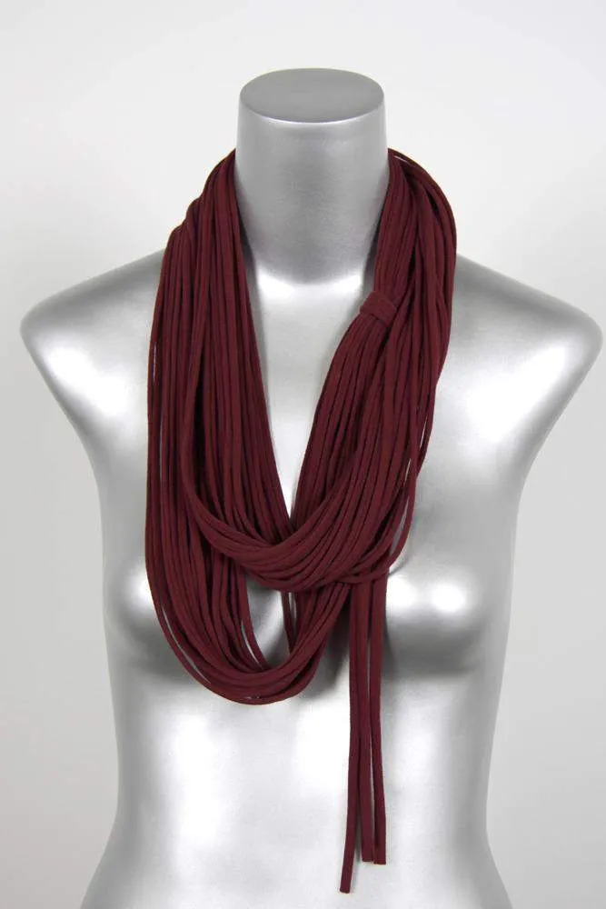 Necklush Infinity Scarf / Plum Purple / Unisex