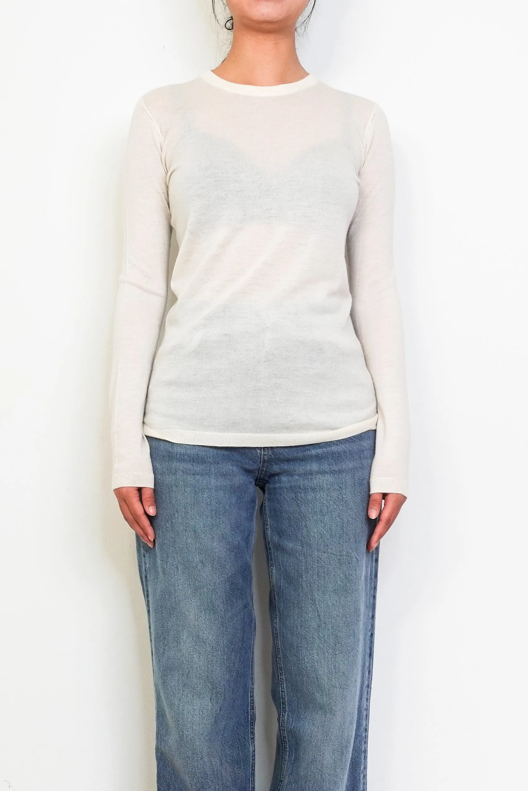 NEW Cashmere Raey light crewneck RRP £250