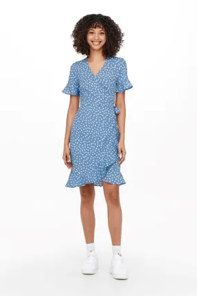 Olivia Wrap Dress - Allure