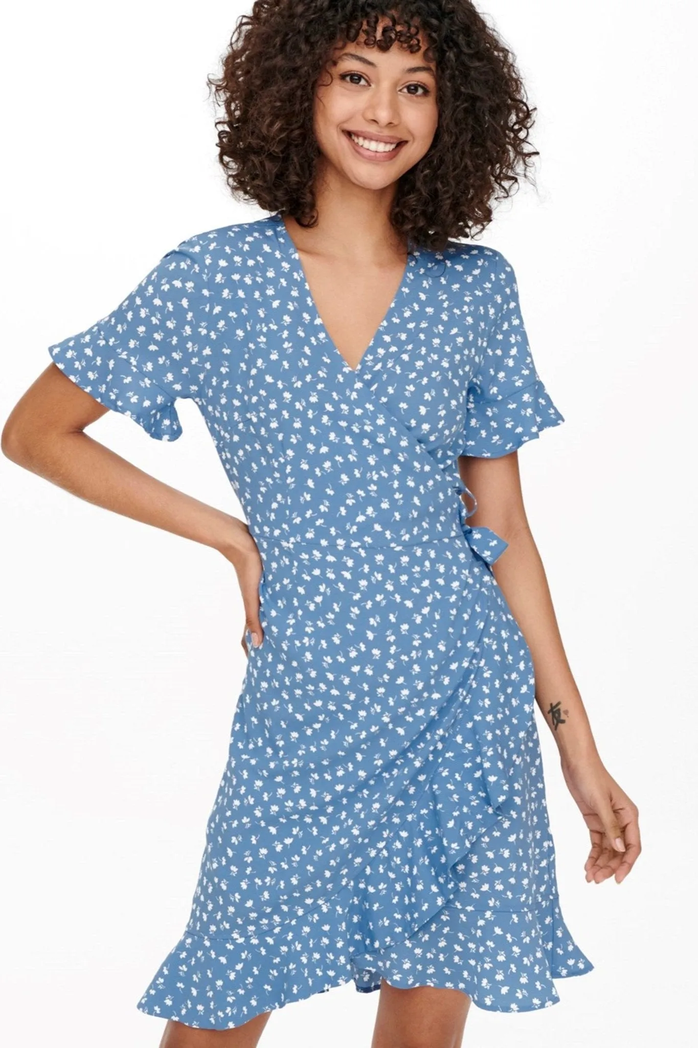 Olivia Wrap Dress - Allure