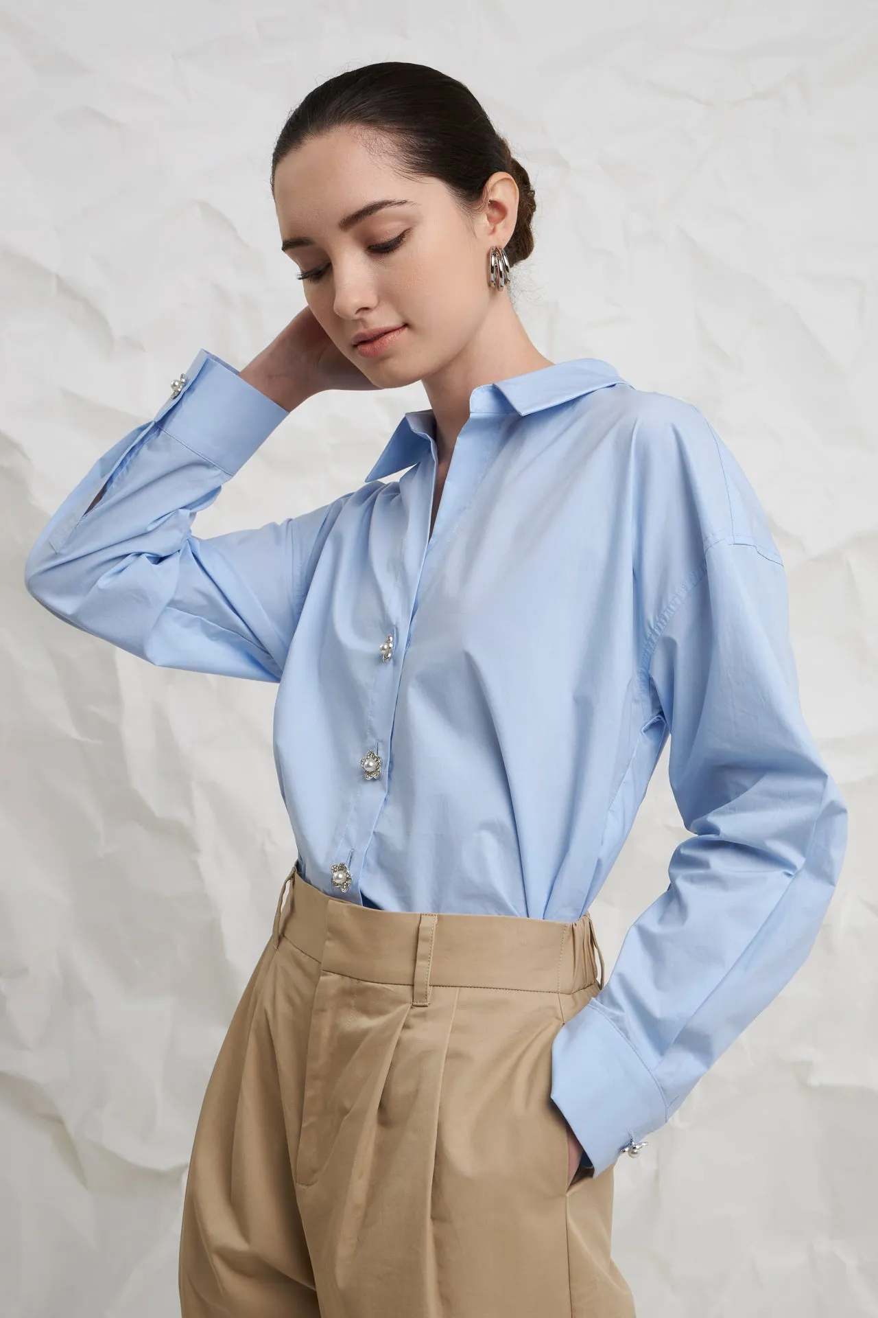 Oversized Collared Shirt