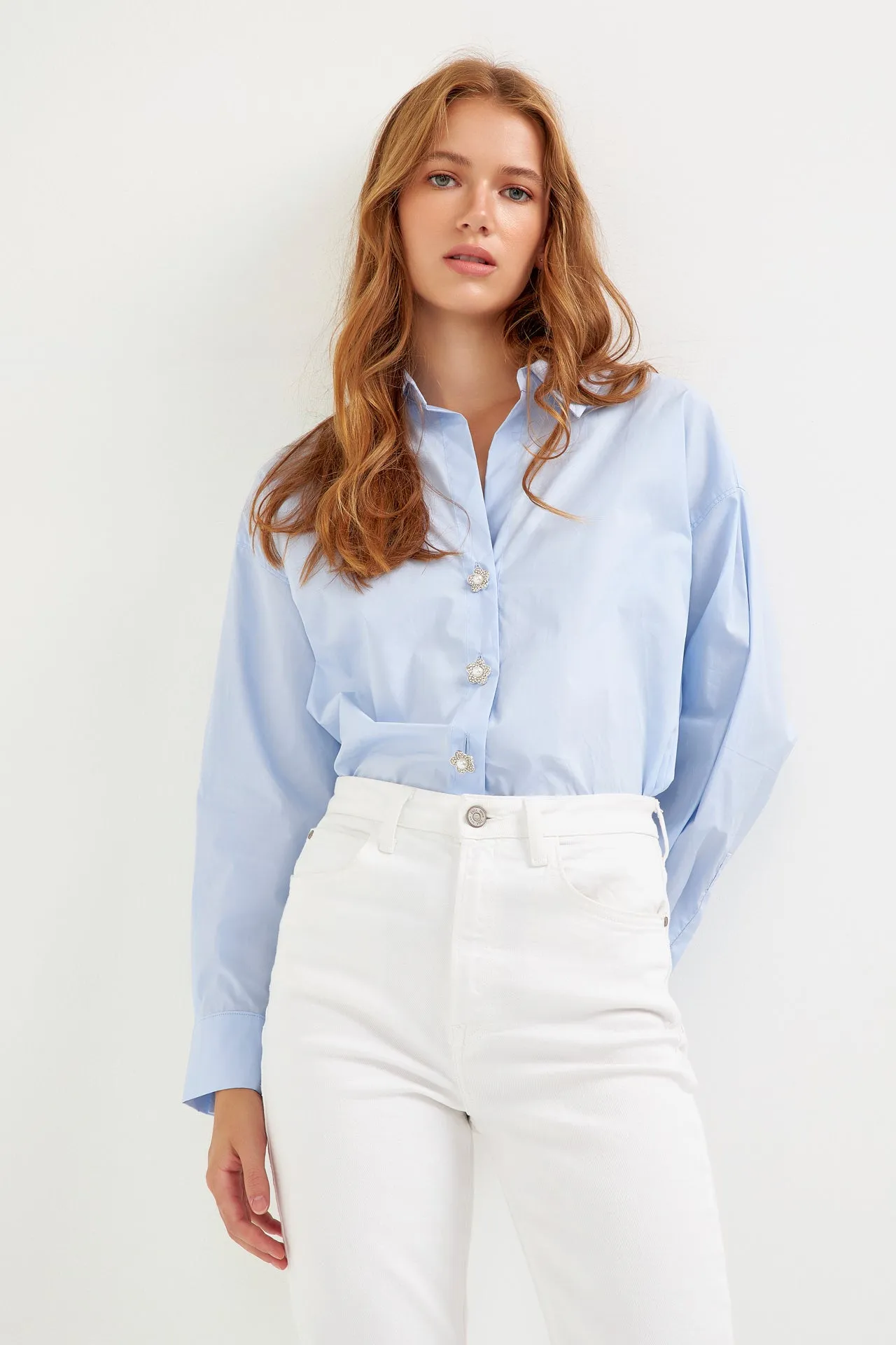 Oversized Collared Shirt