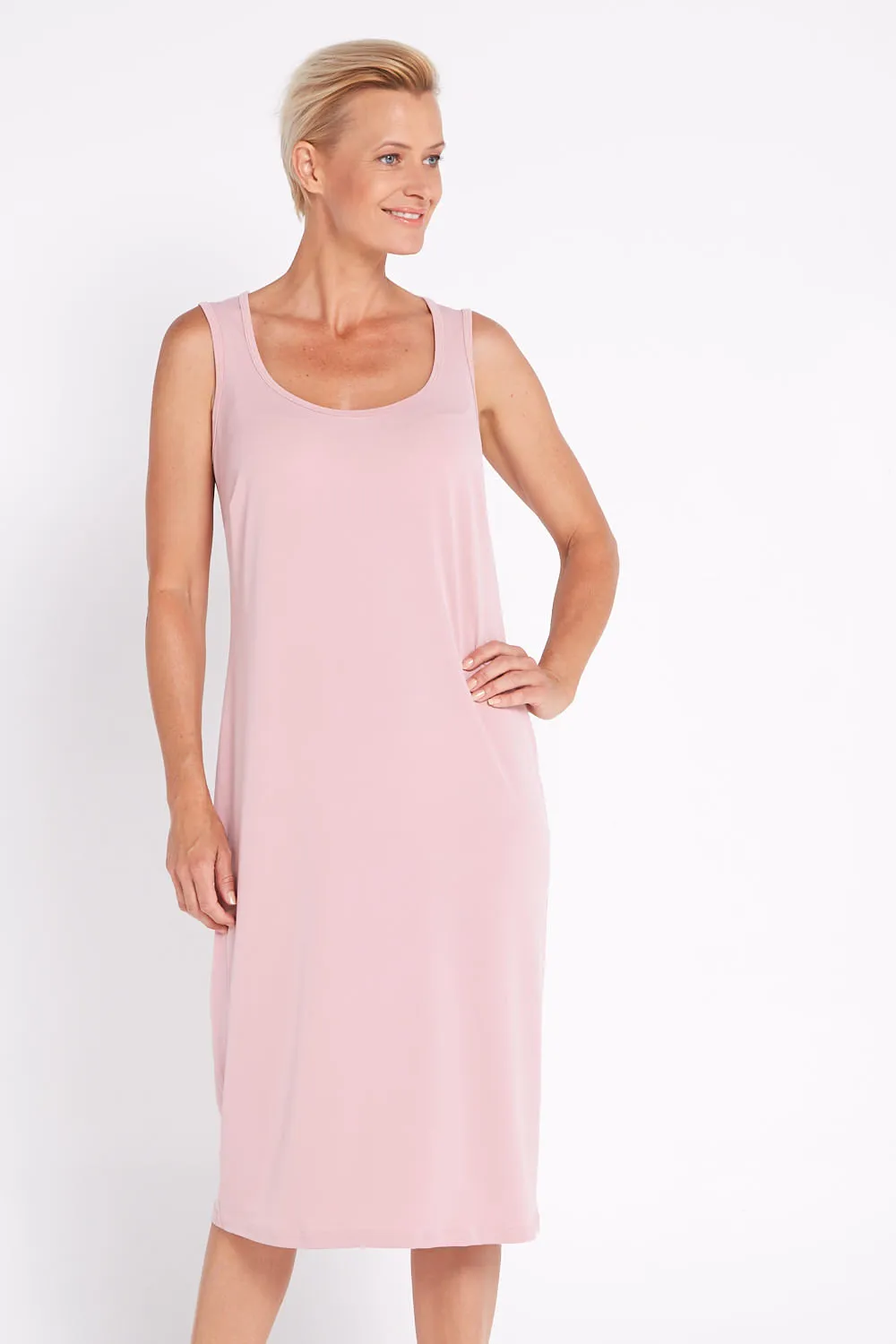 Petra Stretch Slip - Blush