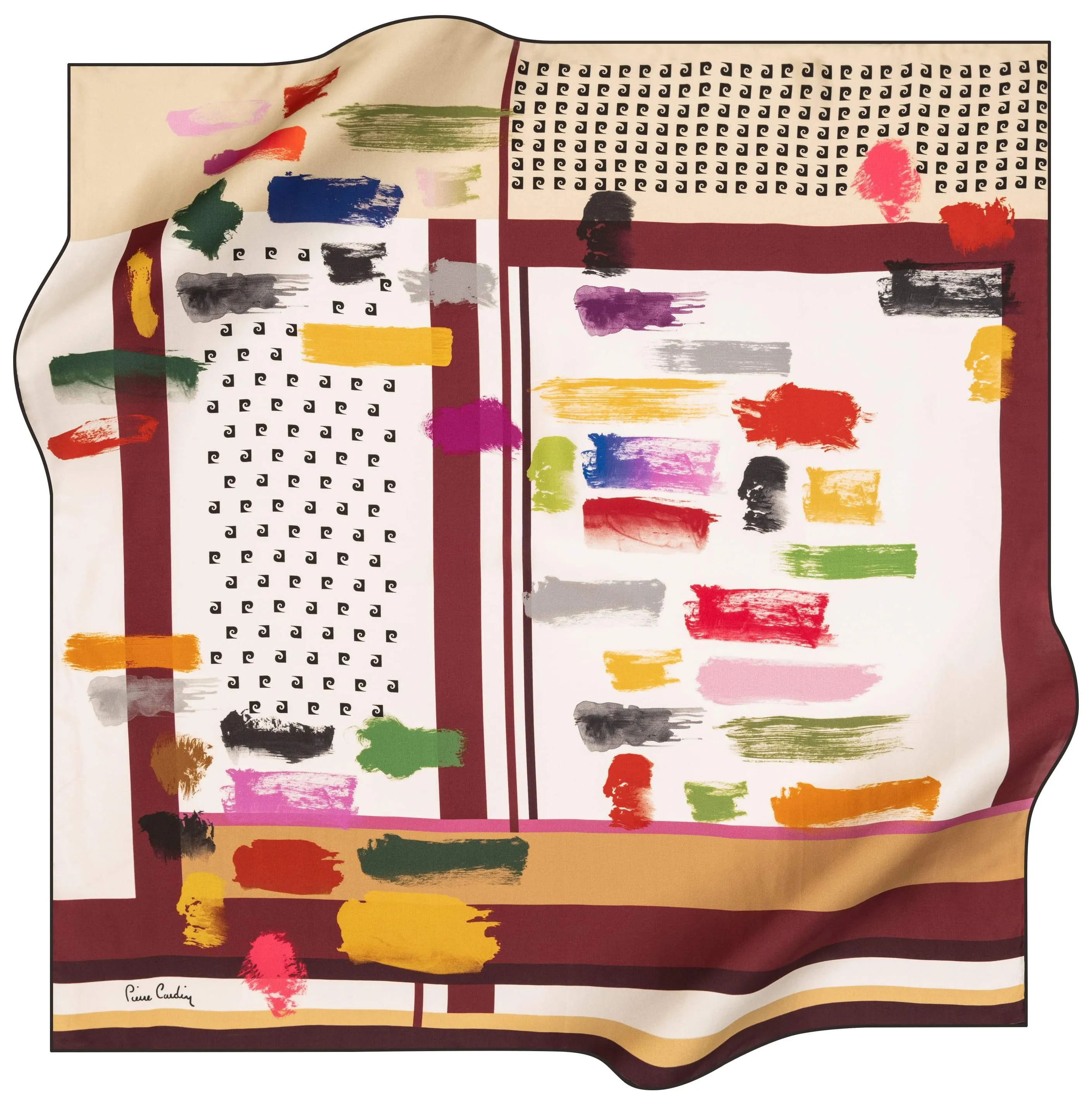 Pierre Cardin Gio Silk Scarf No. 13