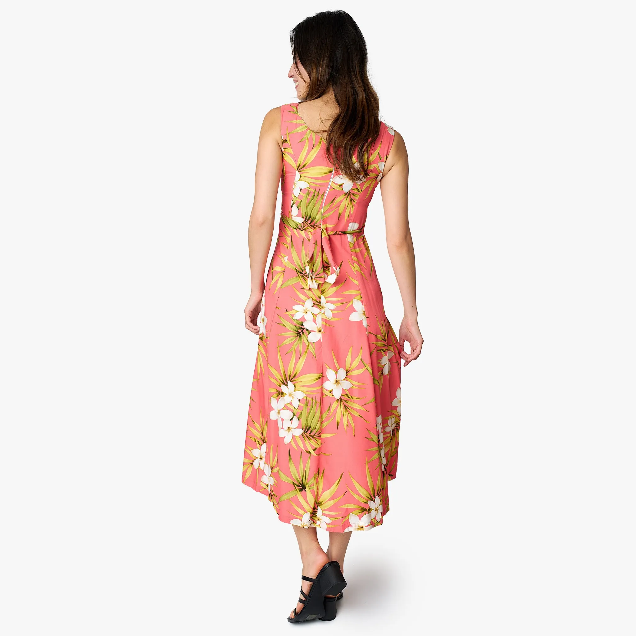 Plumeria Cluster Sylvia Dress