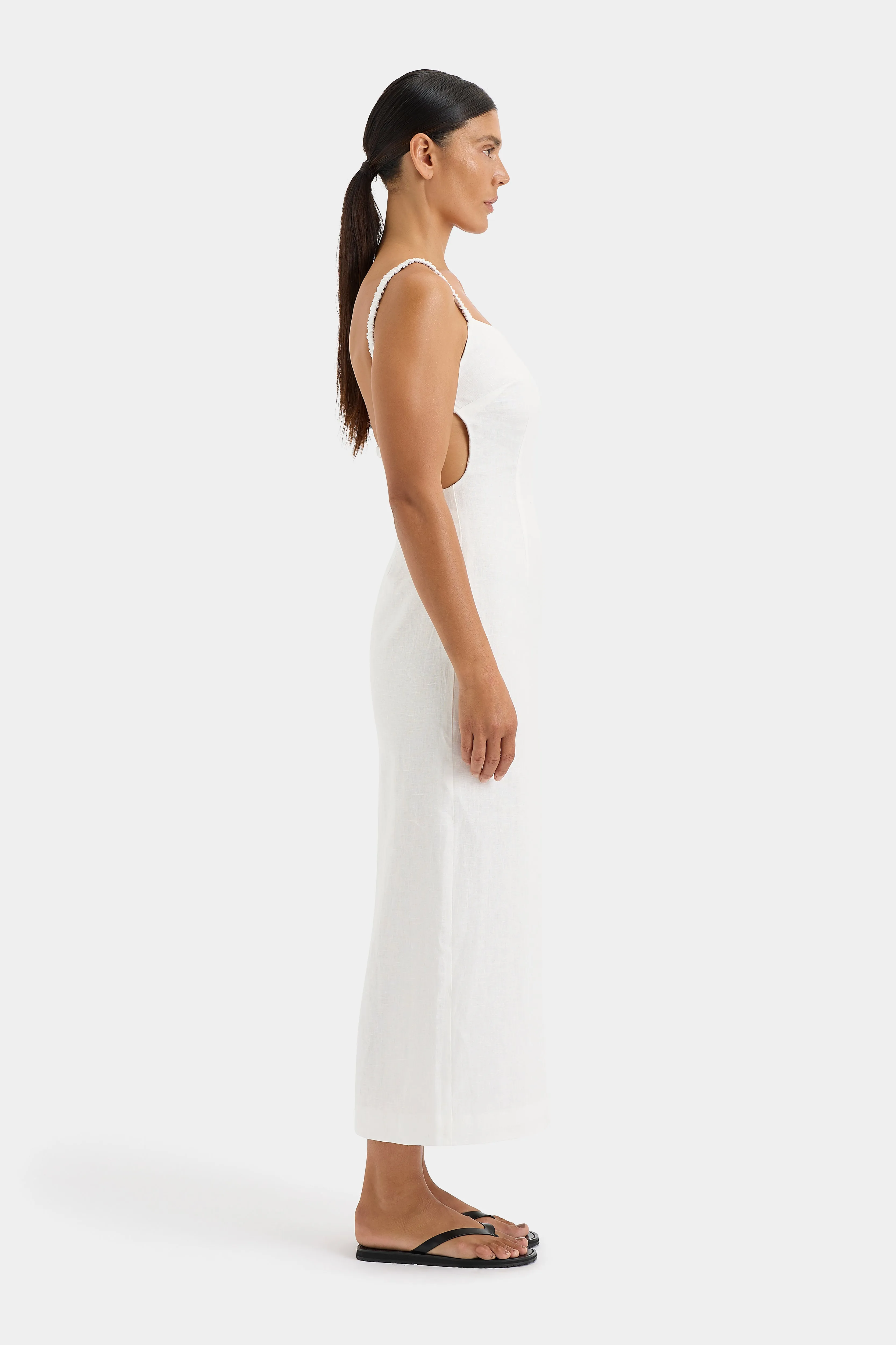 Primrose Ruched Midi Dress