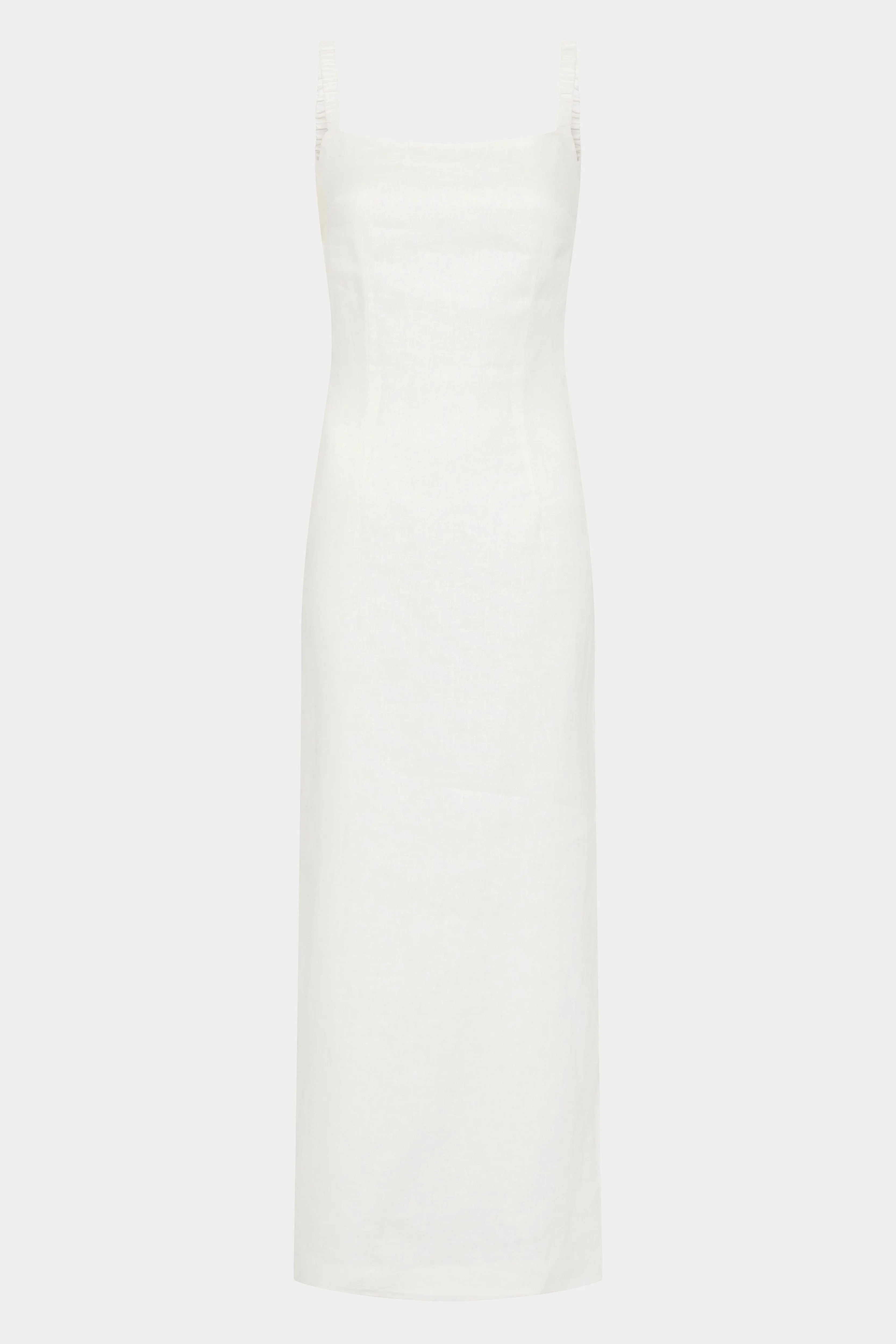 Primrose Ruched Midi Dress