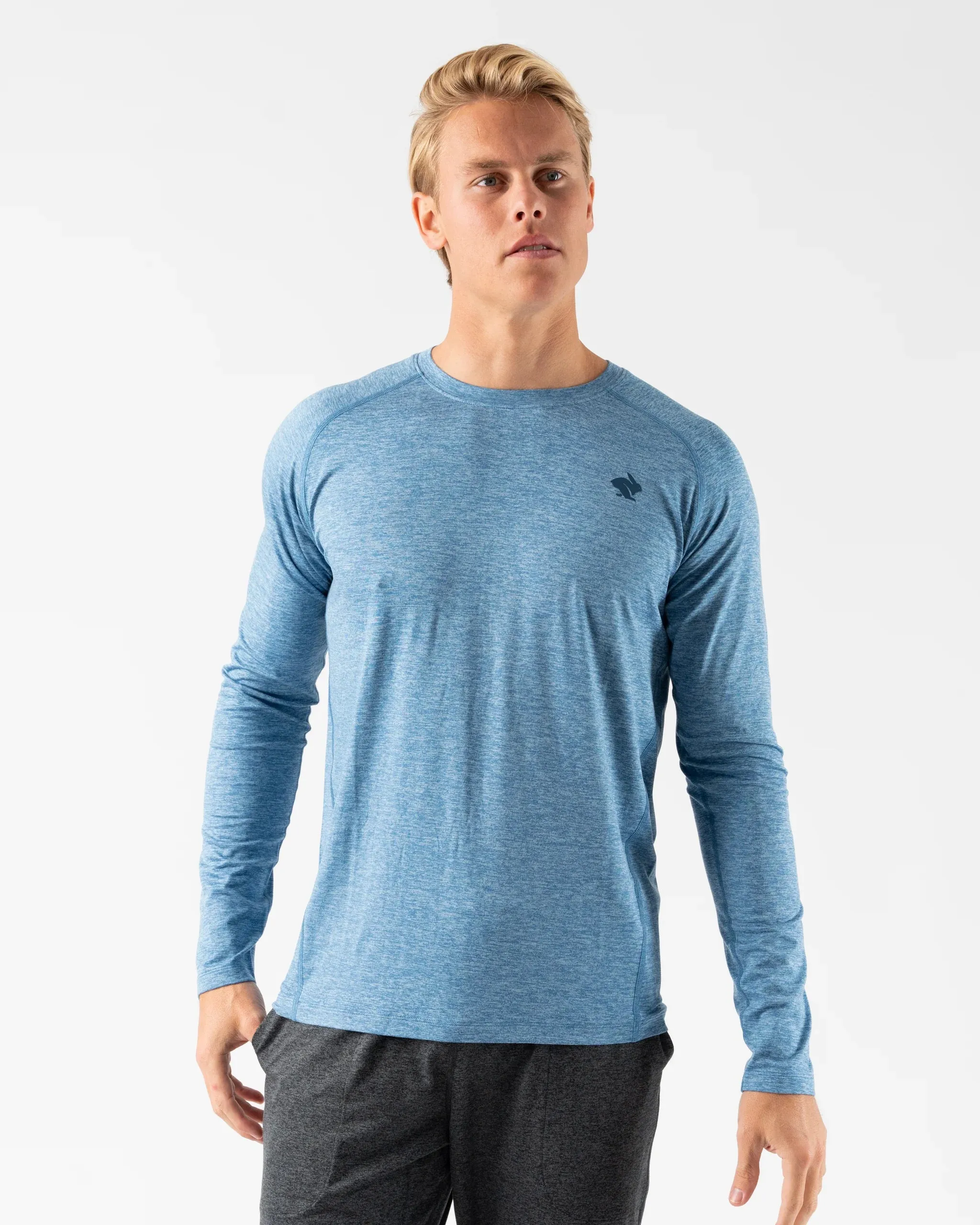 rabbit | EZ Tee Long Sleeve | Men's | Coronet Blue