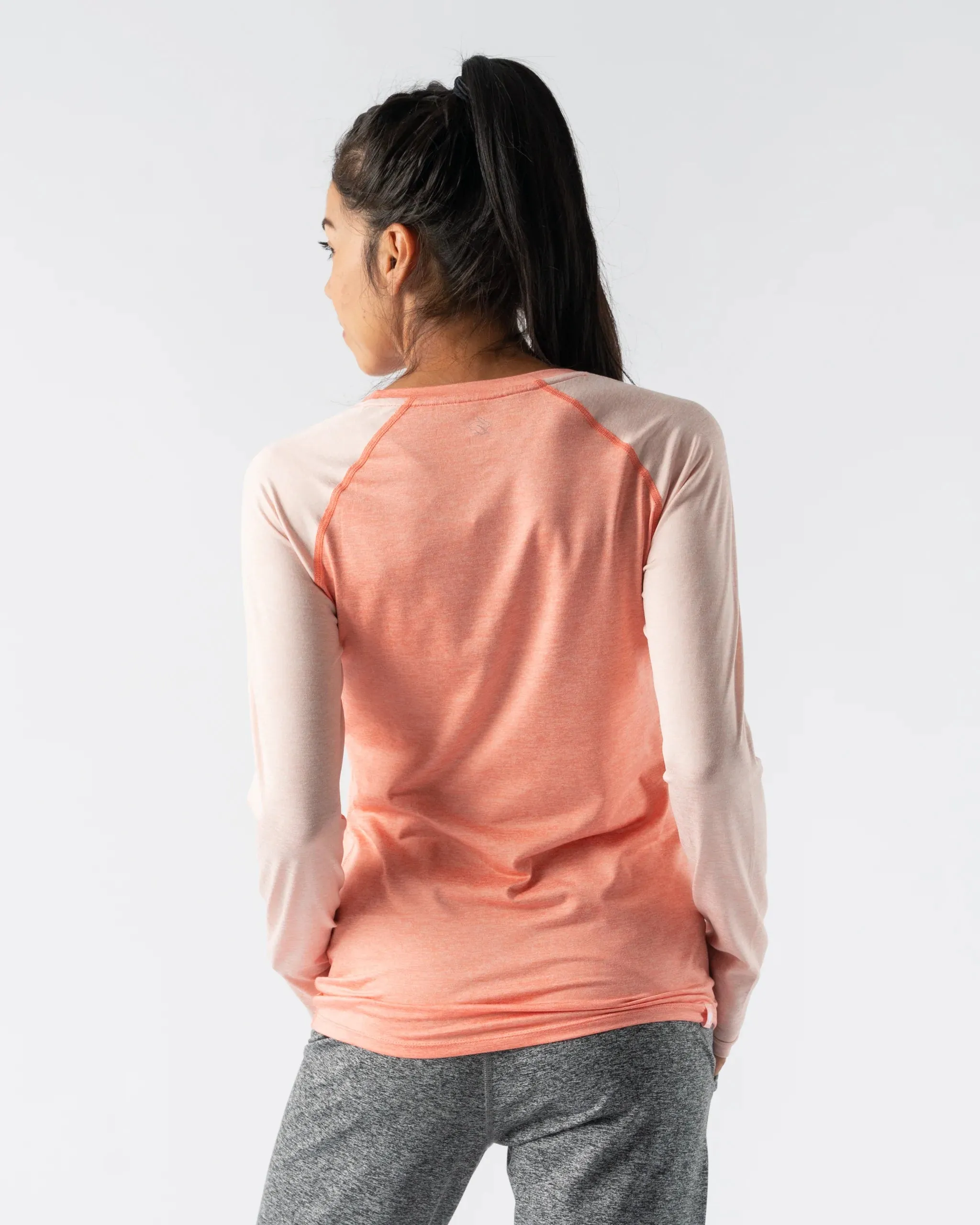 rabbit | EZ Tee Long Sleeve | Women's | Coral Quartz