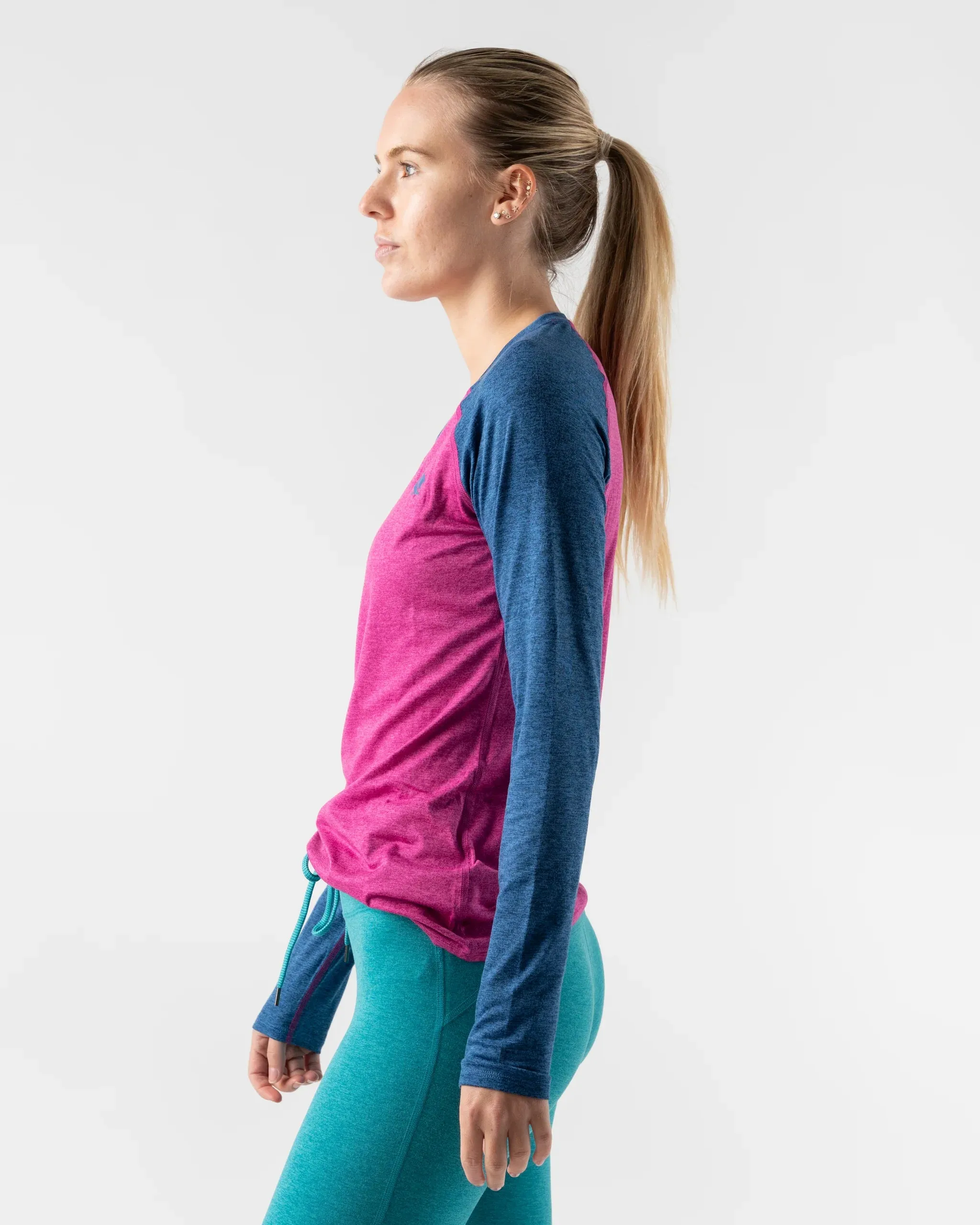 rabbit | EZ Tee Long Sleeve | Women's | Festival Fuschia