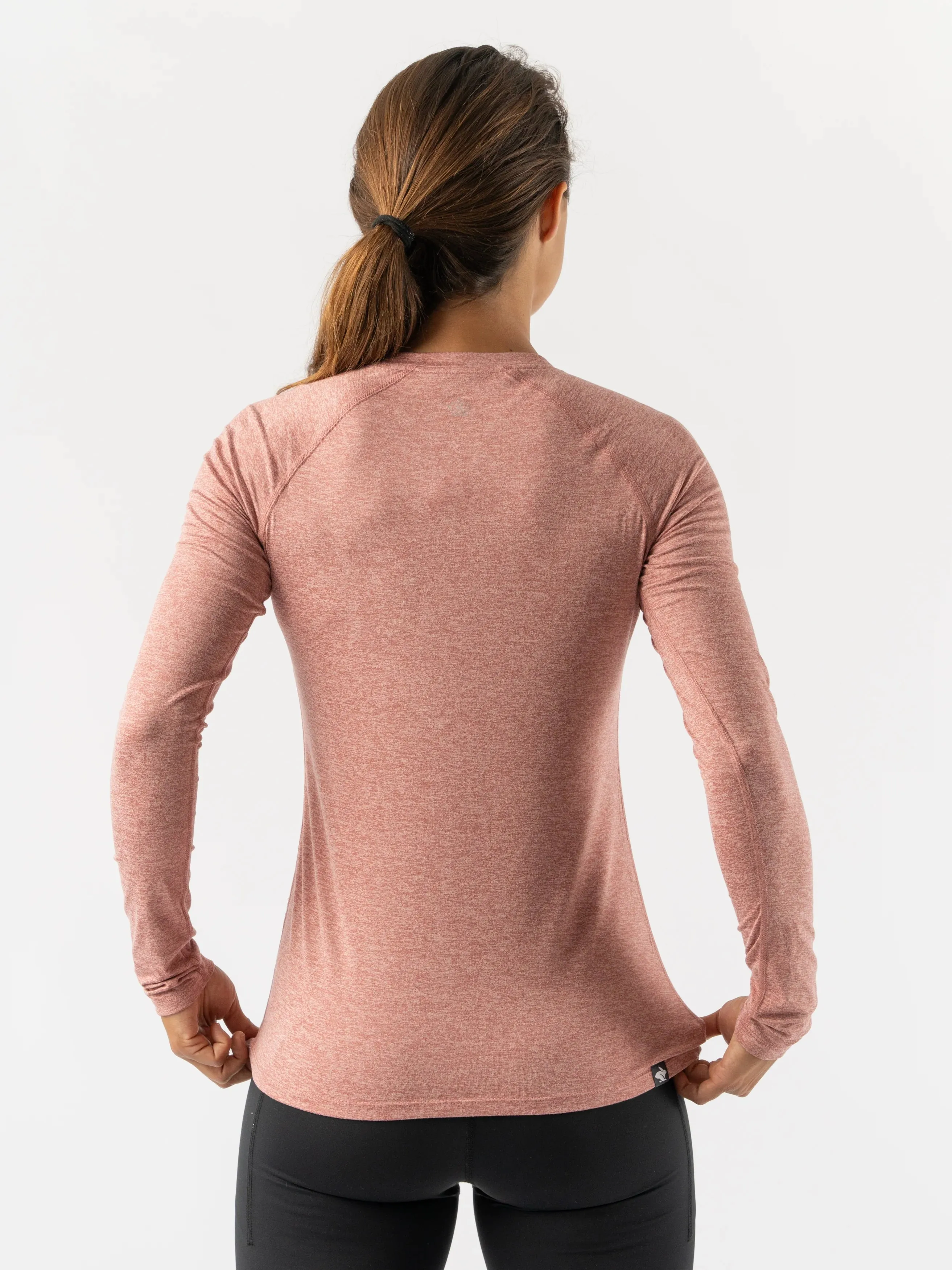 rabbit | EZ Tee Long Sleeve | Women's | Withered Rose