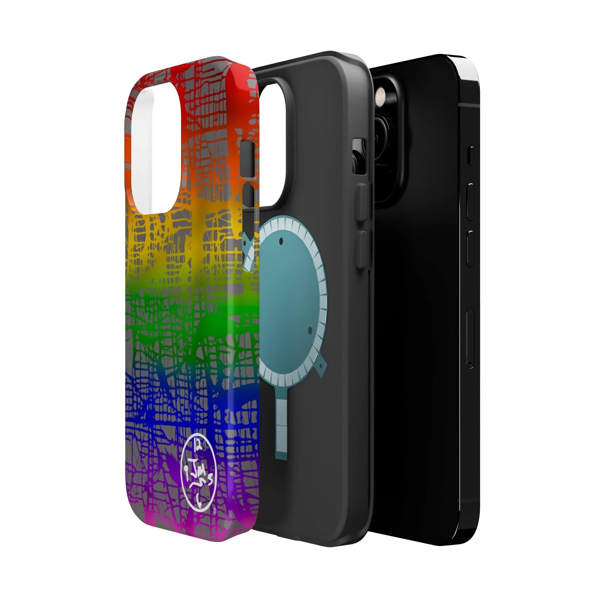 Rainbow Matrix by Jumper Maybach®  - MagSafe Tough Cases