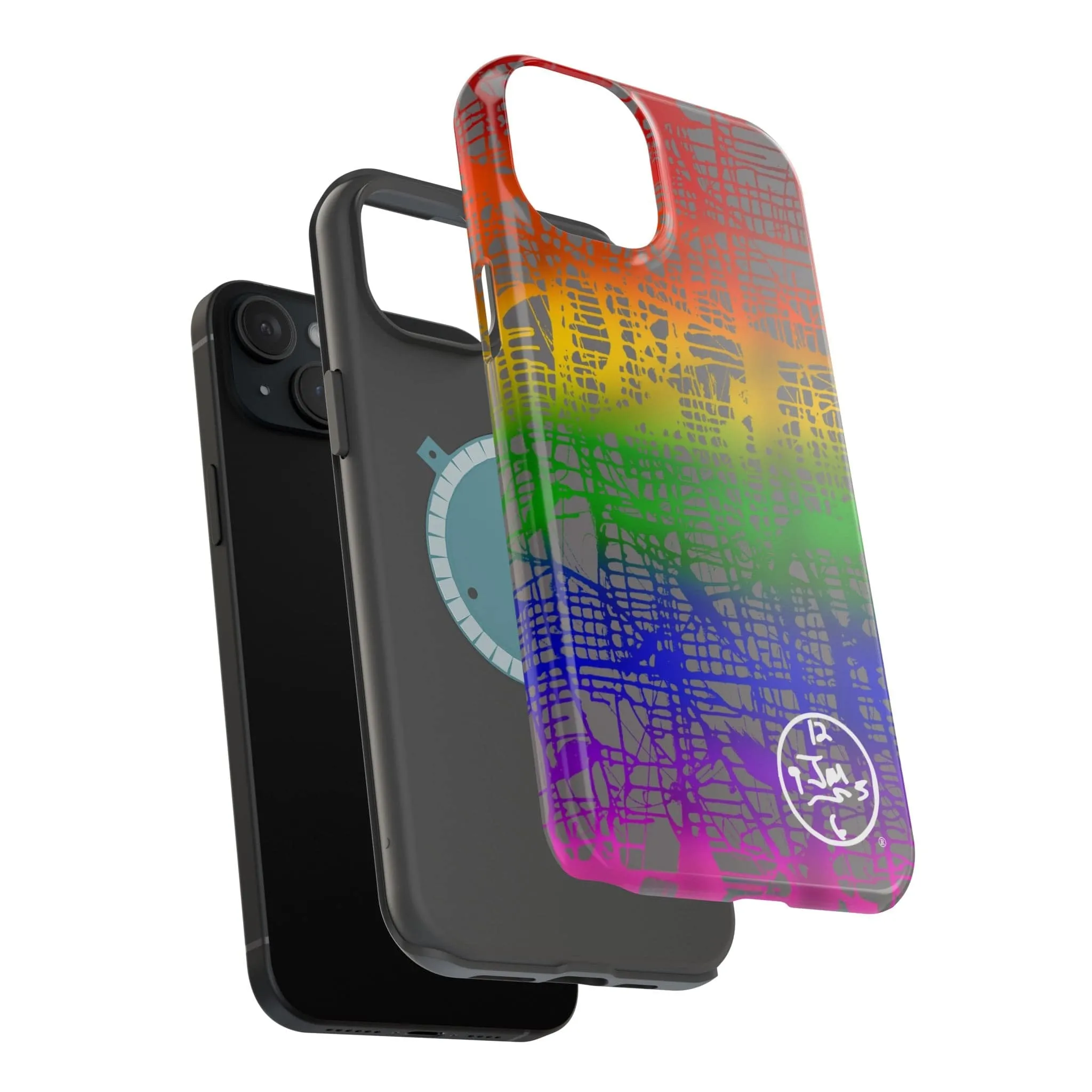 Rainbow Matrix by Jumper Maybach®  - MagSafe Tough Cases