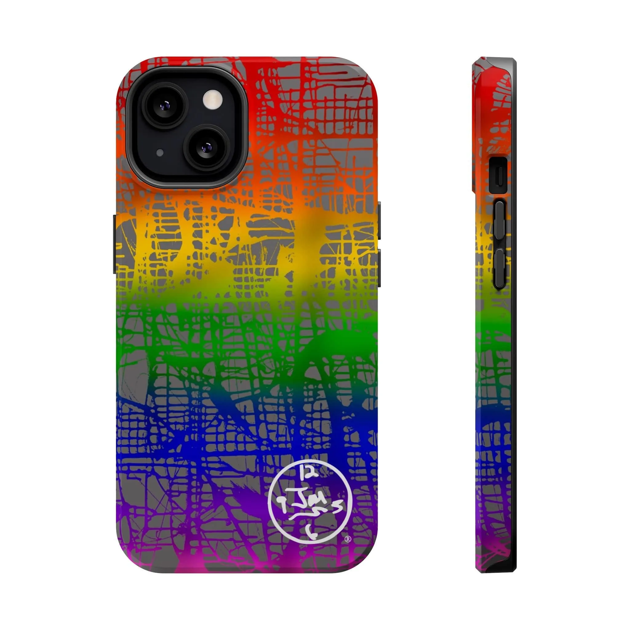 Rainbow Matrix by Jumper Maybach®  - MagSafe Tough Cases