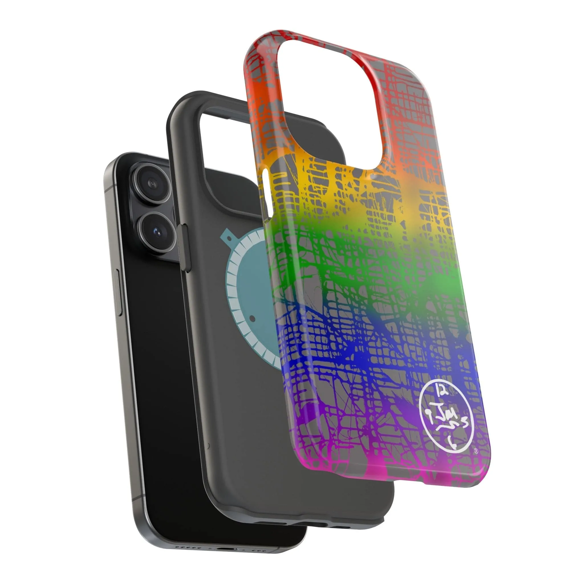 Rainbow Matrix by Jumper Maybach®  - MagSafe Tough Cases