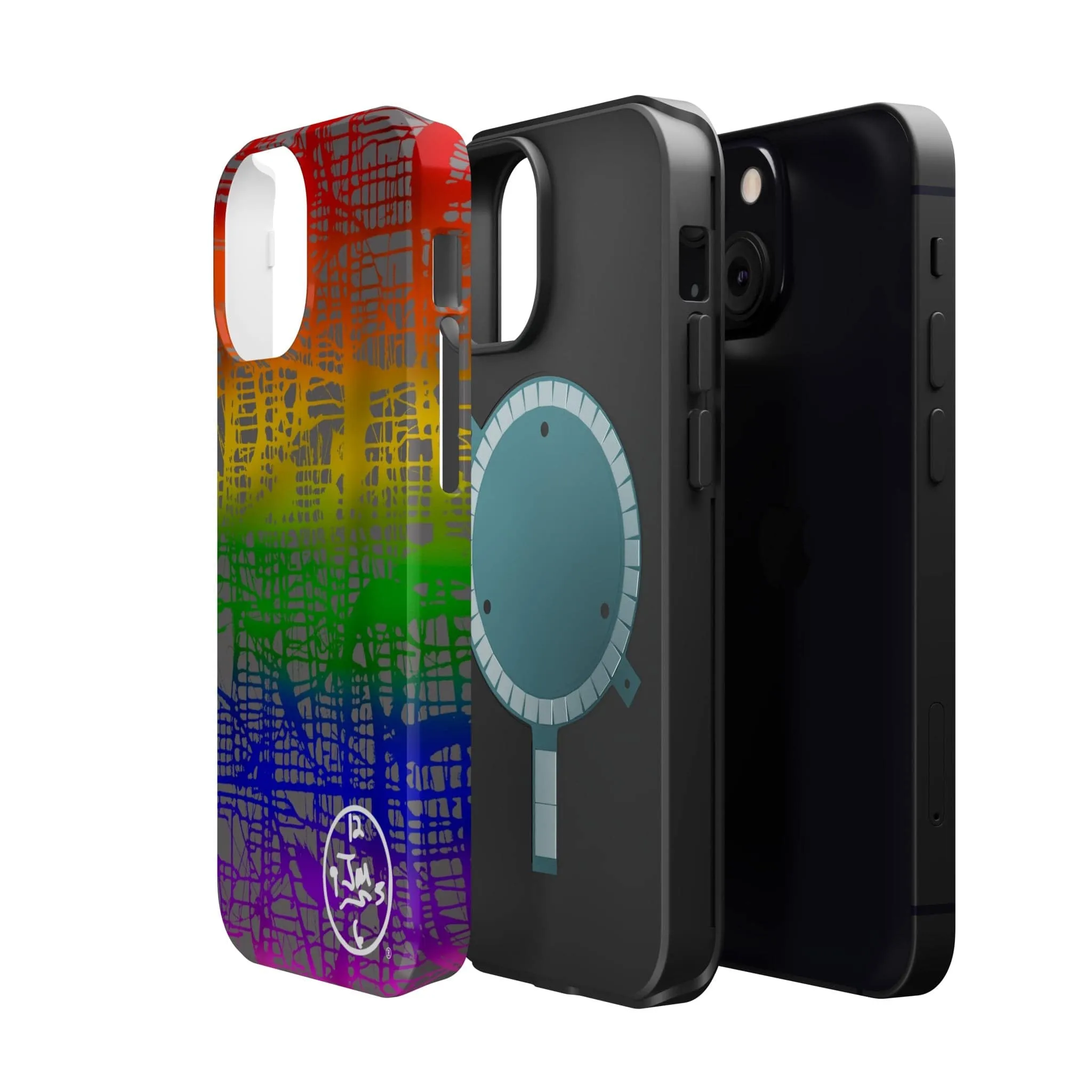 Rainbow Matrix by Jumper Maybach®  - MagSafe Tough Cases