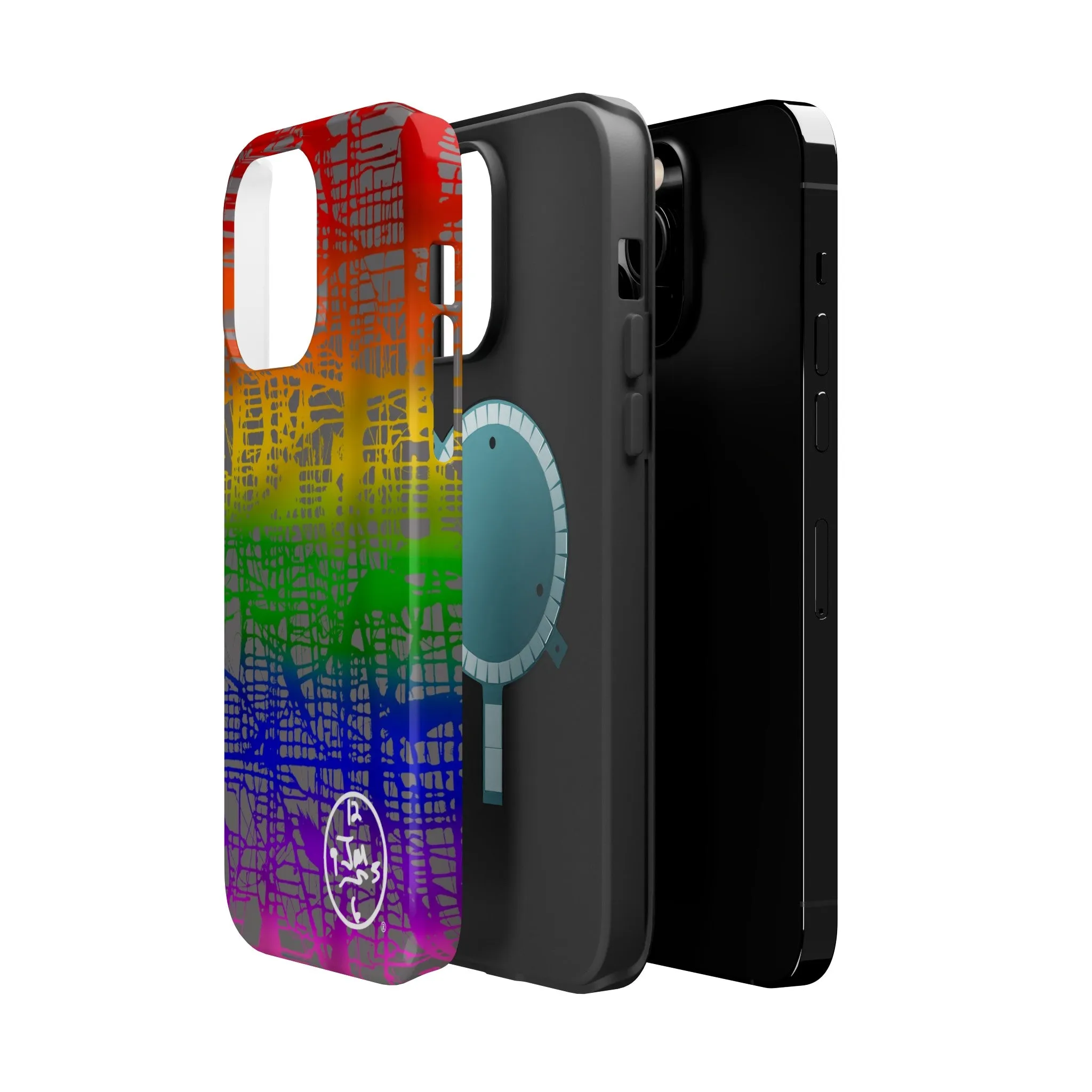 Rainbow Matrix by Jumper Maybach®  - MagSafe Tough Cases