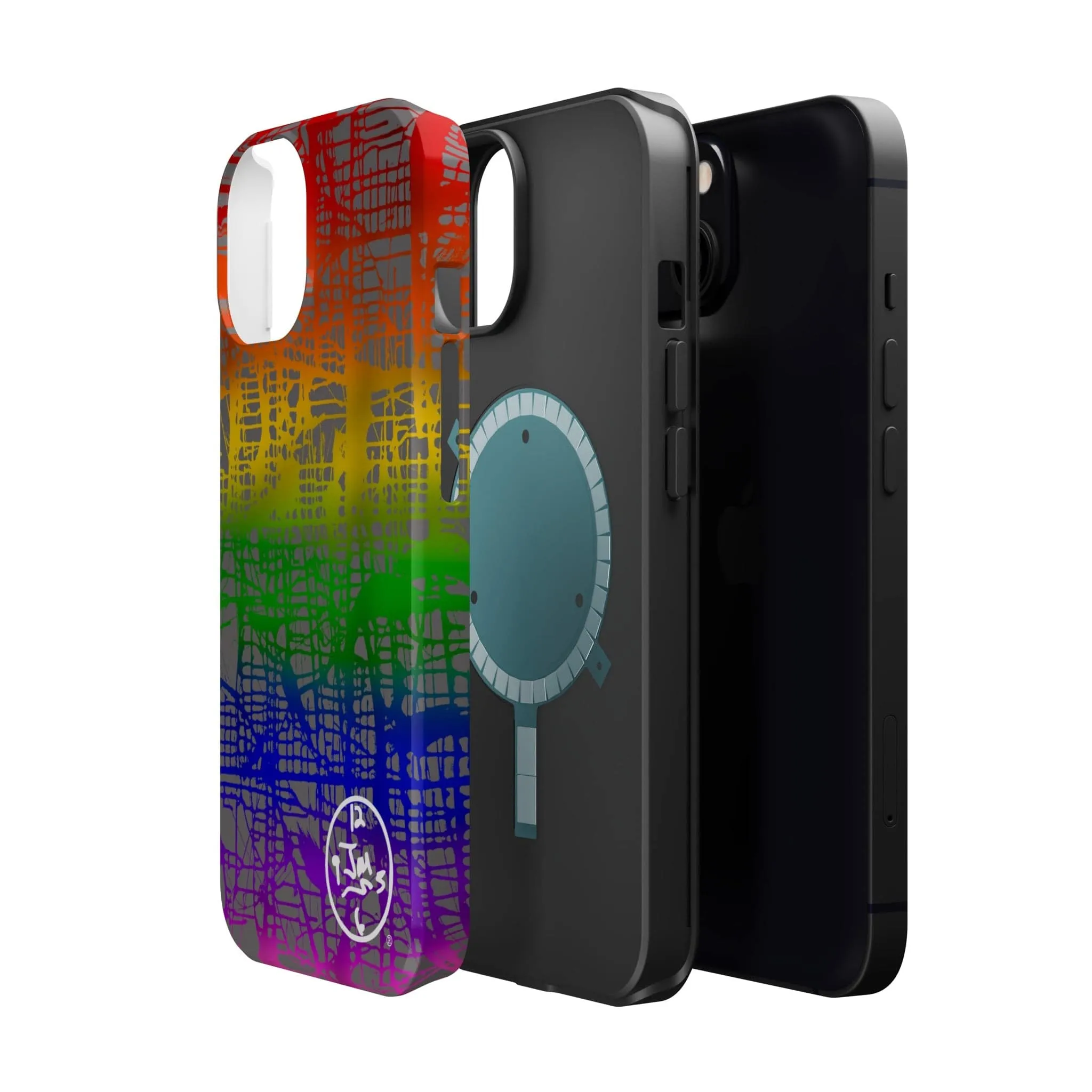 Rainbow Matrix by Jumper Maybach®  - MagSafe Tough Cases